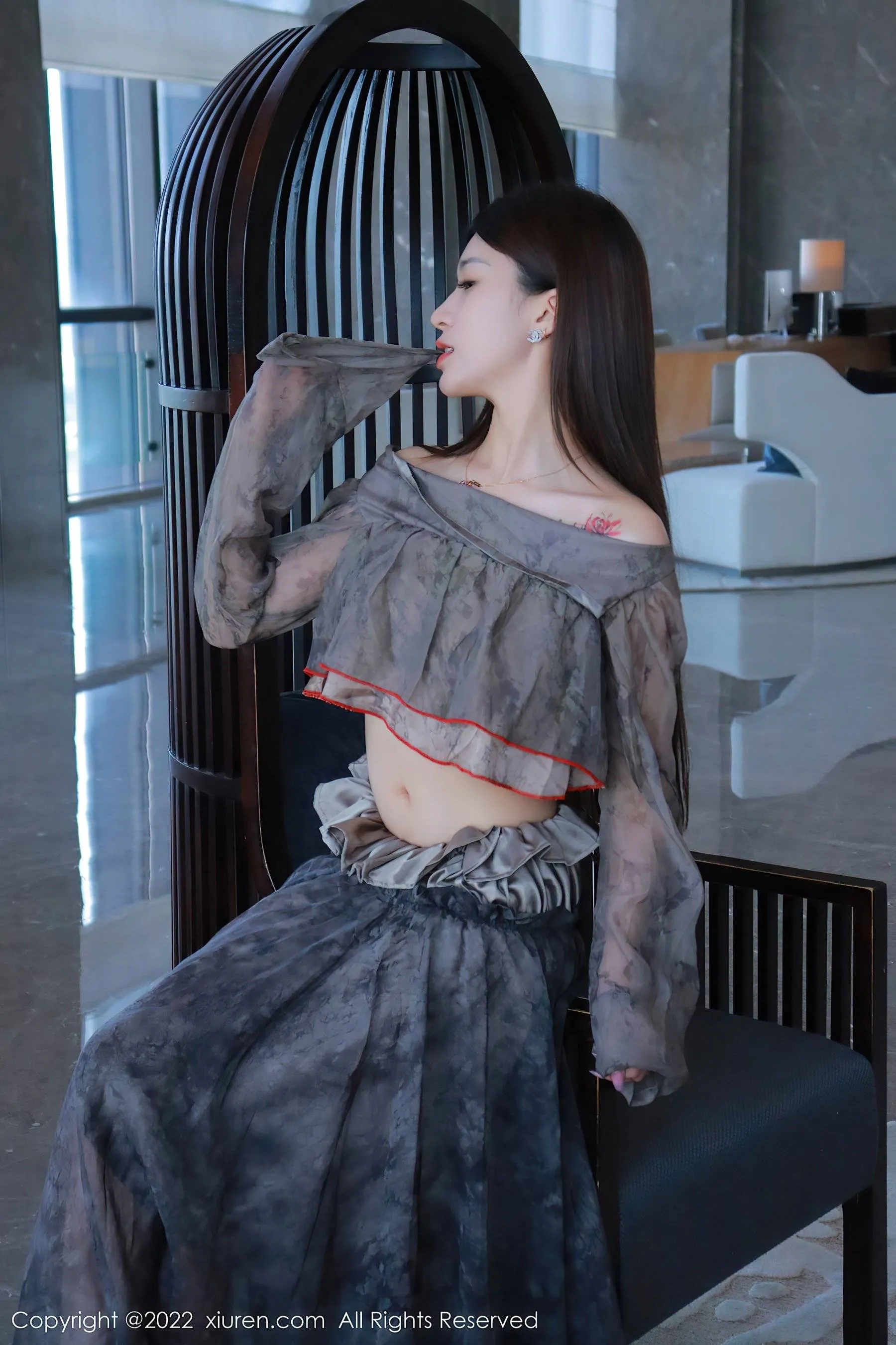  秀人网 No.5857 Hebe韩心雨第10张