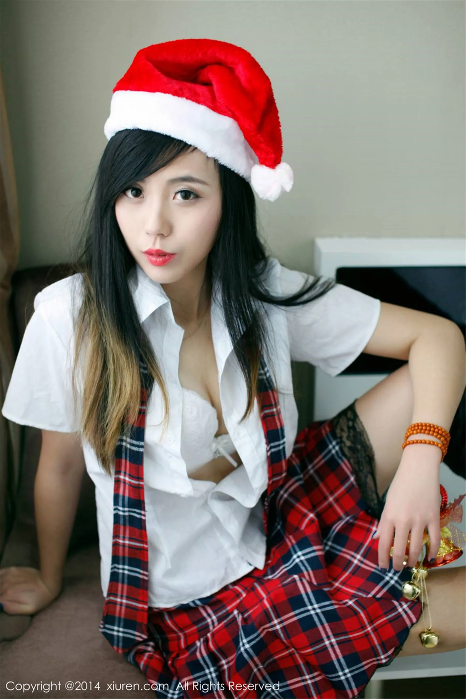  甜美新人模特：谢忱倬 秀人网 No.254第18张