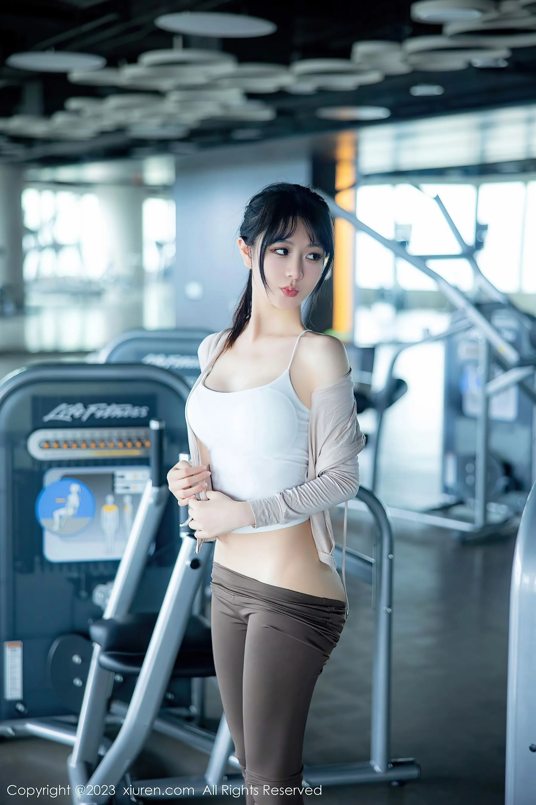  秀人网 No.6683 幼幼 健身美腿第18张