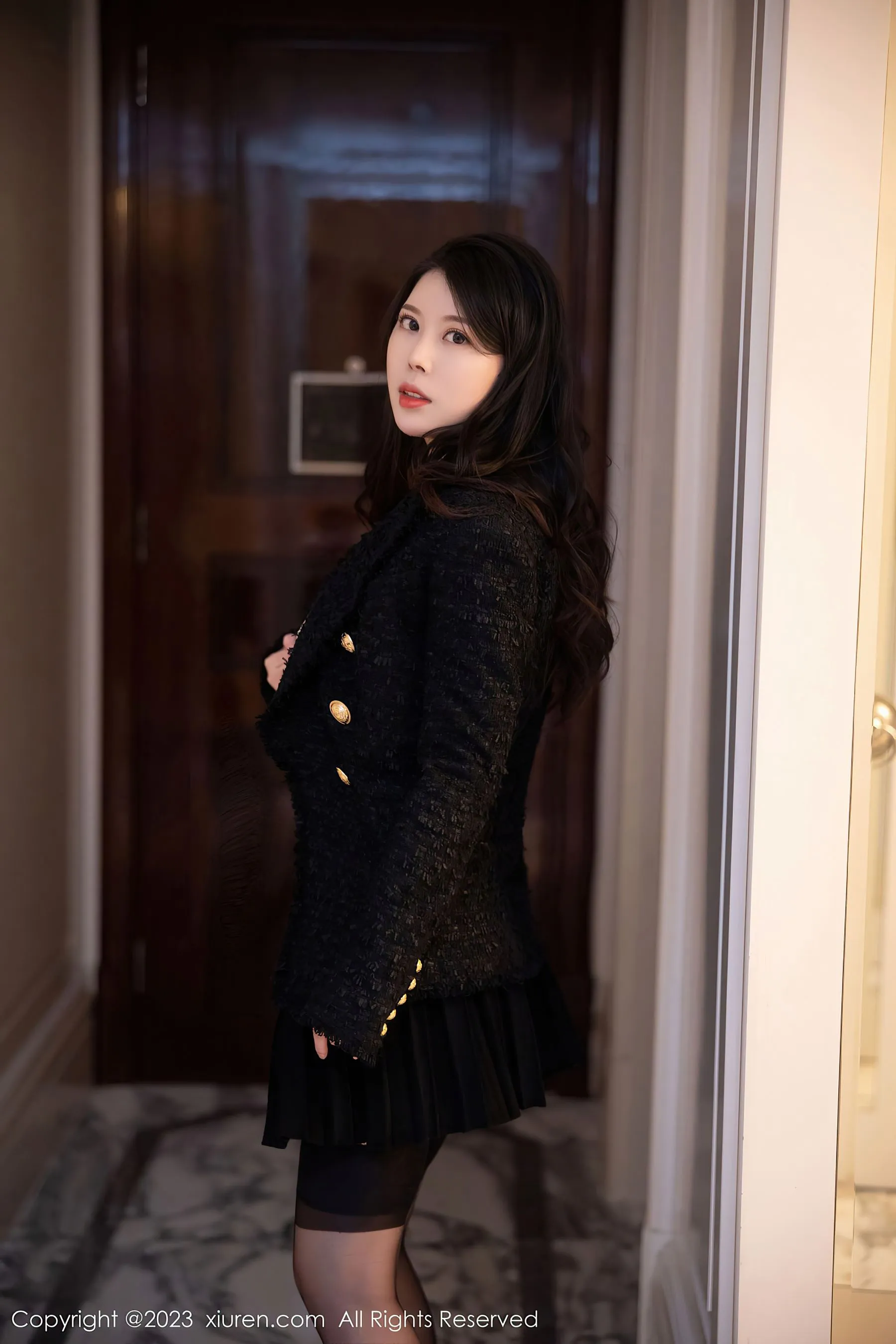  秀人网 No.6147 白茹雪 黑丝美臀第30张