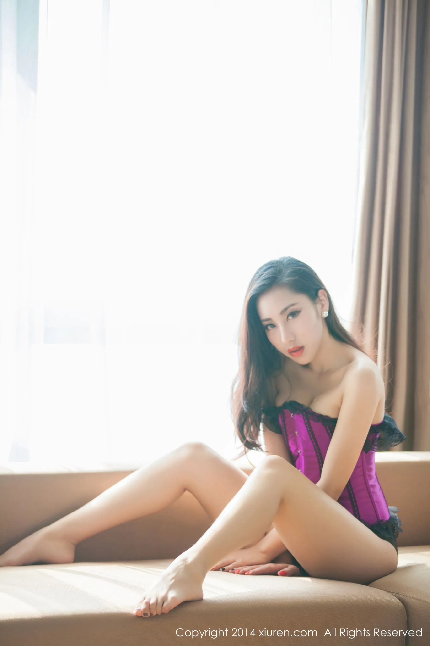 不性感女人Annie《私房诱惑》 秀人网 No.085第4张