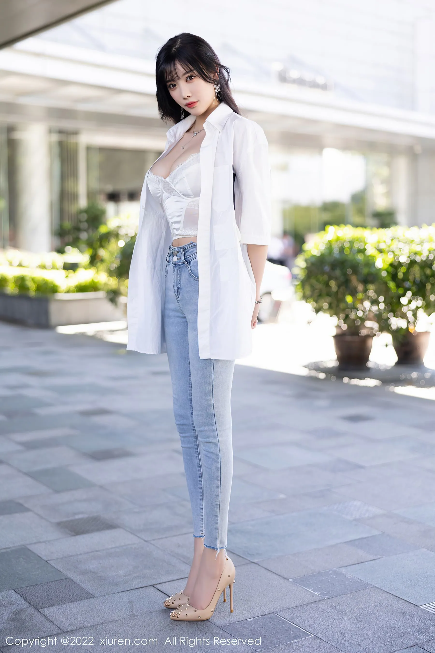  秀人网 No.5614 杨晨晨 牛仔裤美臀第15张