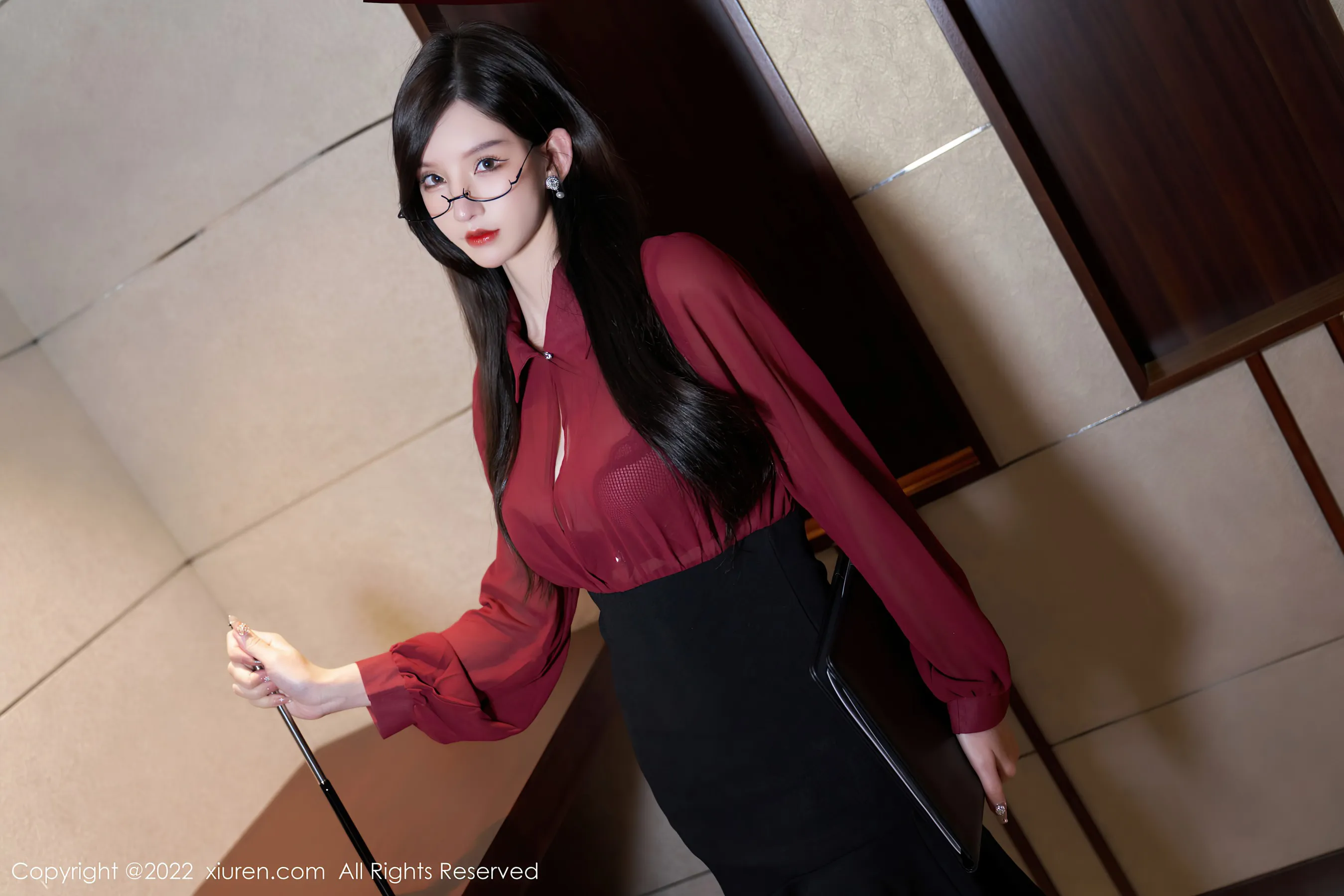  秀人网 No.4659 周于希Sally 黑丝美腿写真第17张