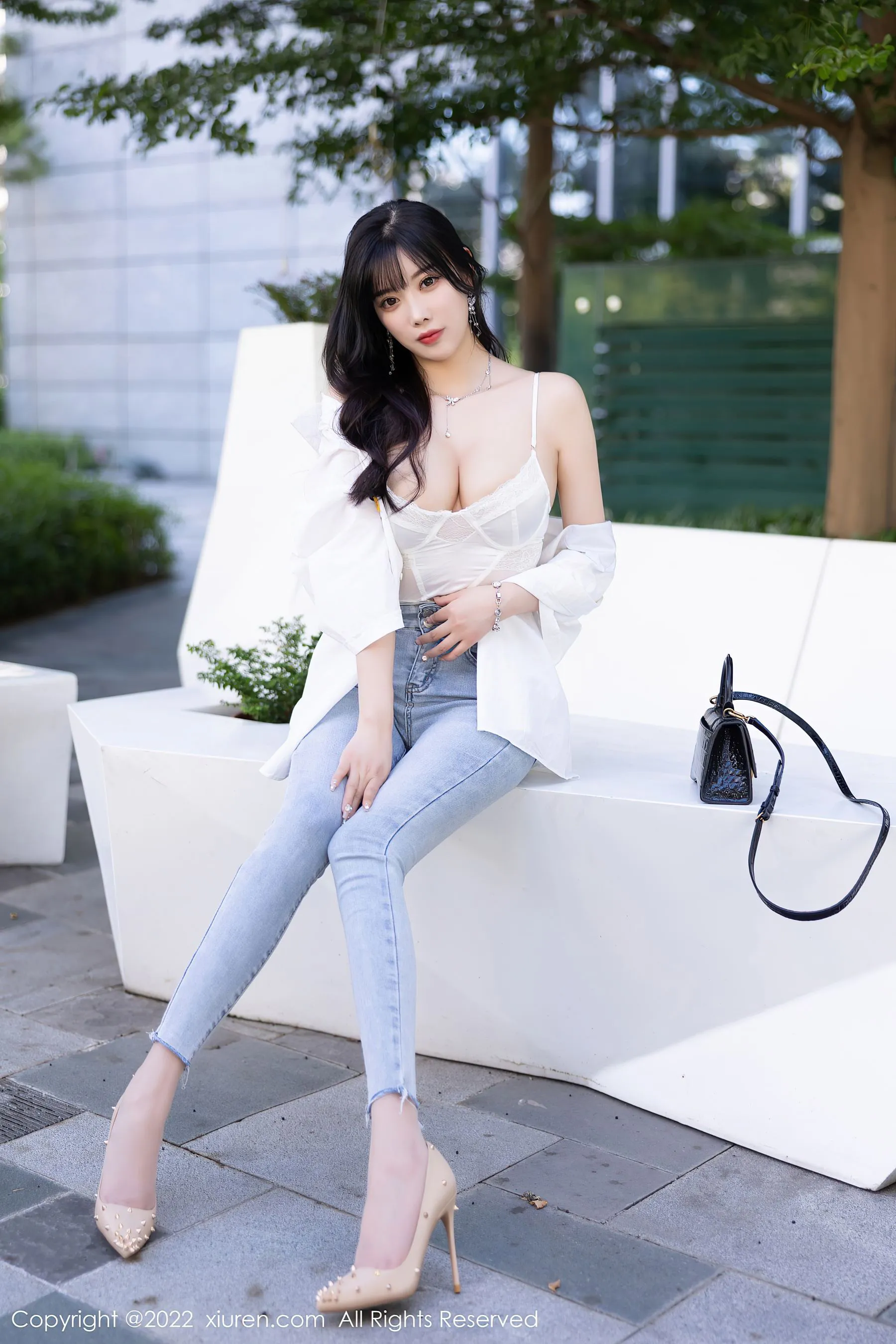  秀人网 No.5614 杨晨晨 牛仔裤美臀第19张