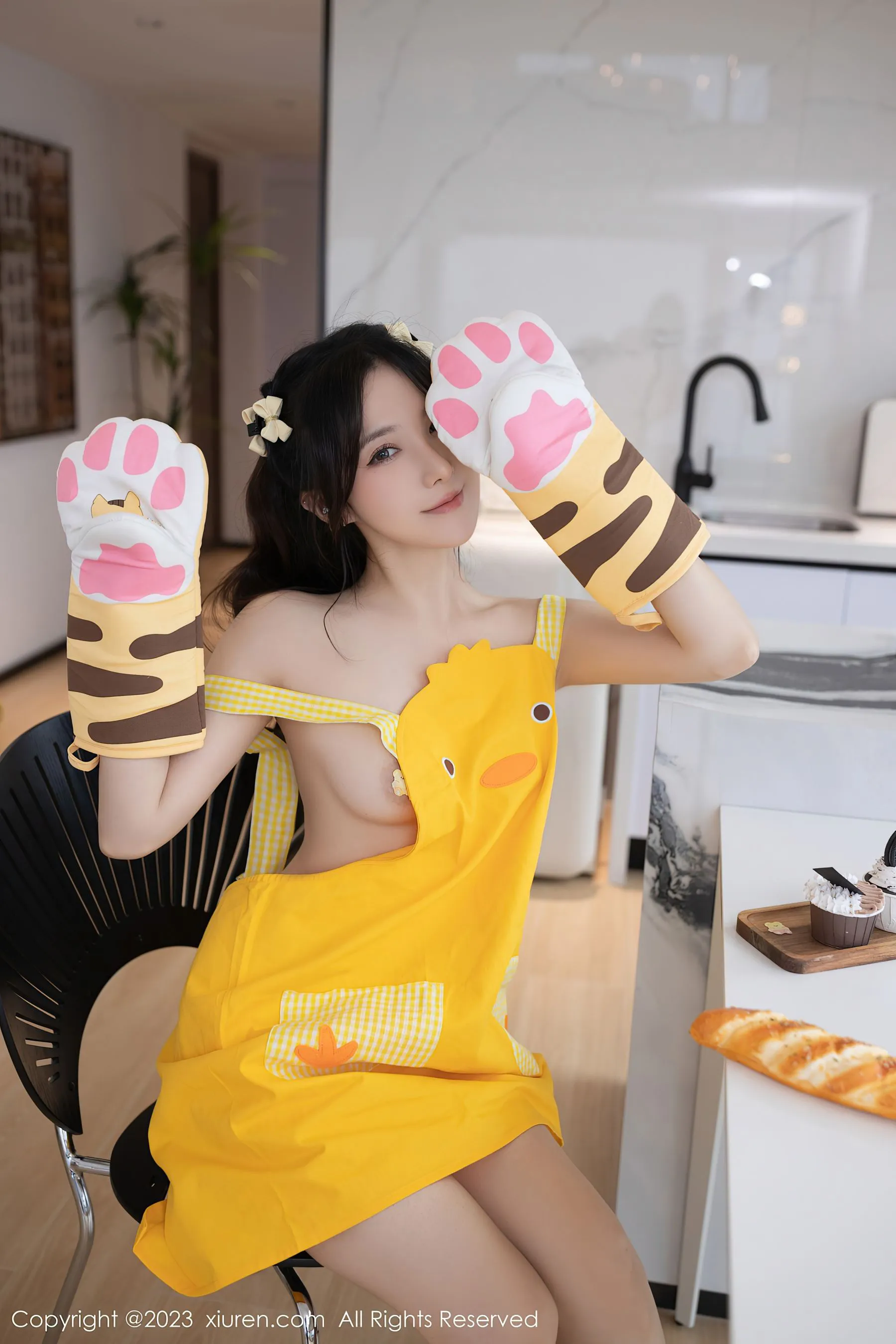  秀人网 No.6615 鱼子酱Fish 清爽美腿第7张