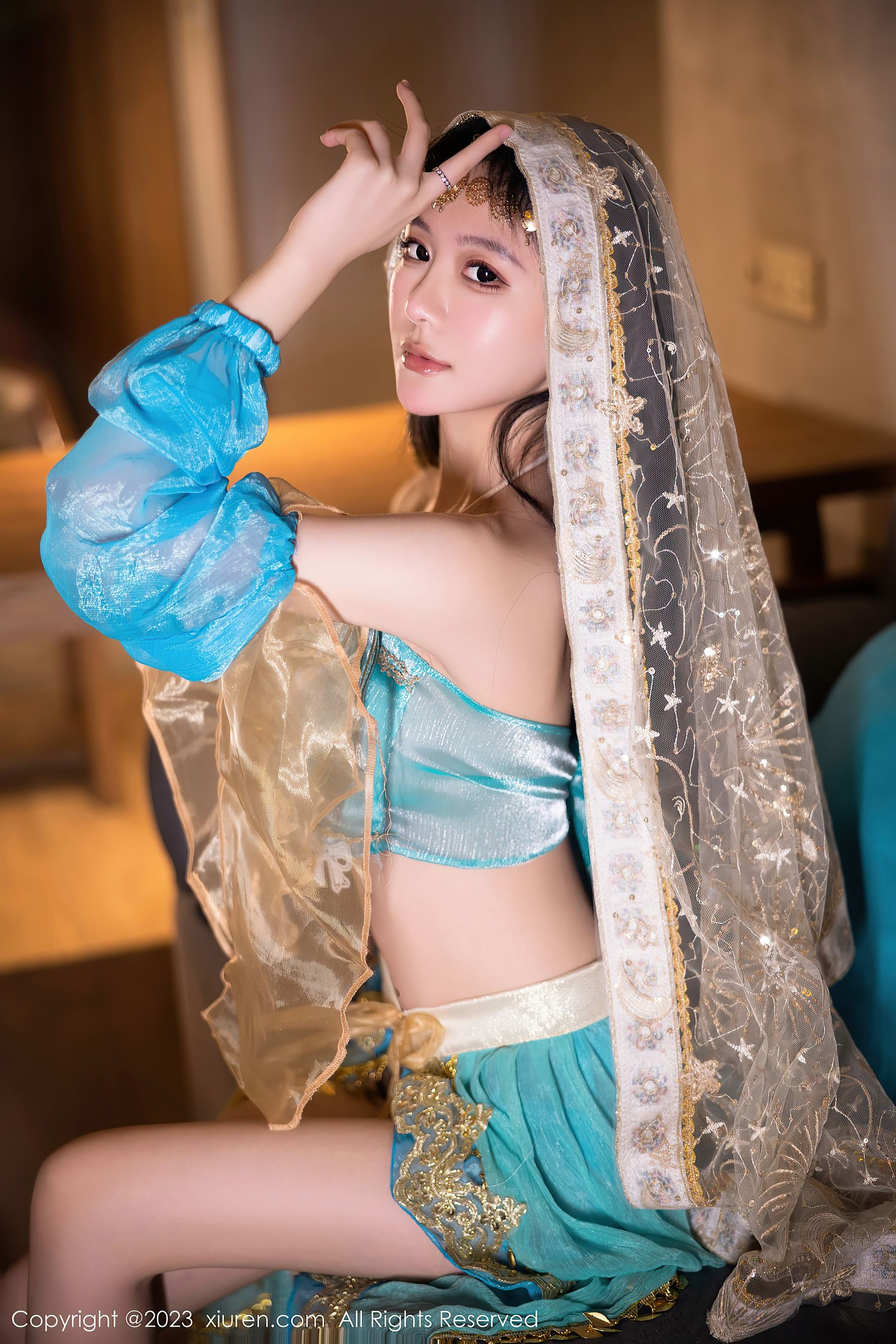  XiuRen 秀人 No.7469 幼幼 西域舞娘美腿第14张