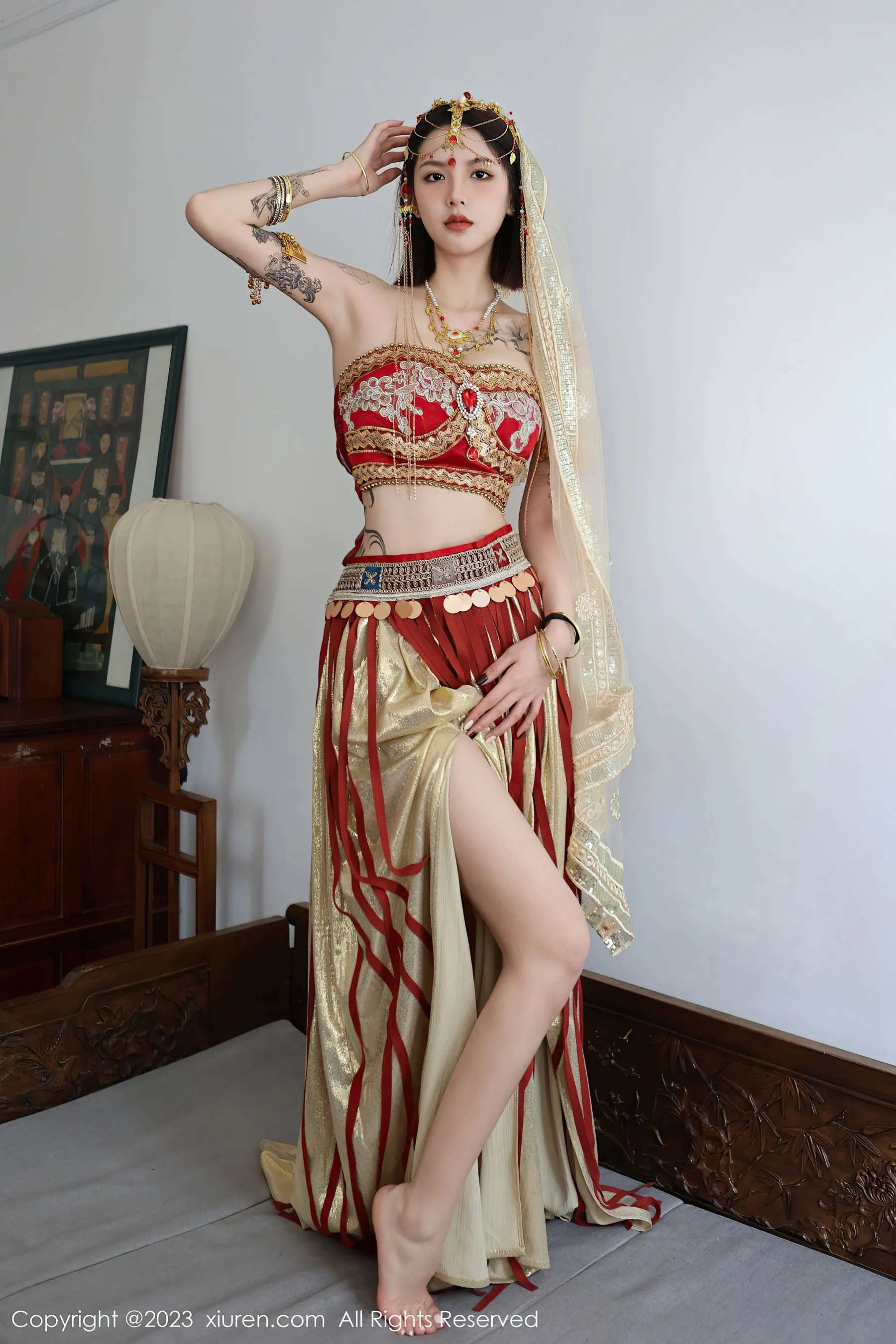  秀人网 No.6240 乔一一 异域风情第26张