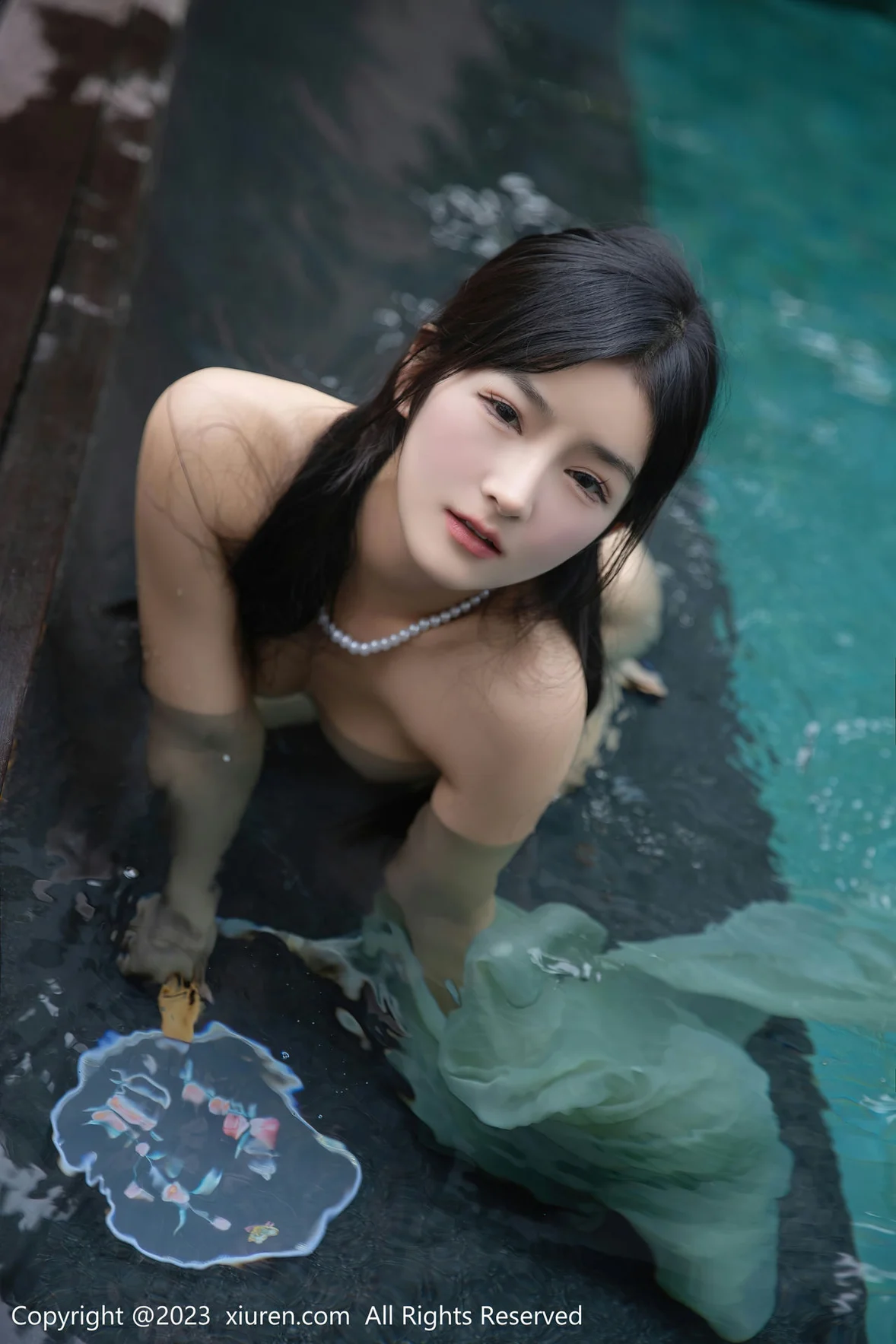  XiuRen 秀人 No.6880 谭小灵 古装薄纱水中场景拍摄 [81P]第22张