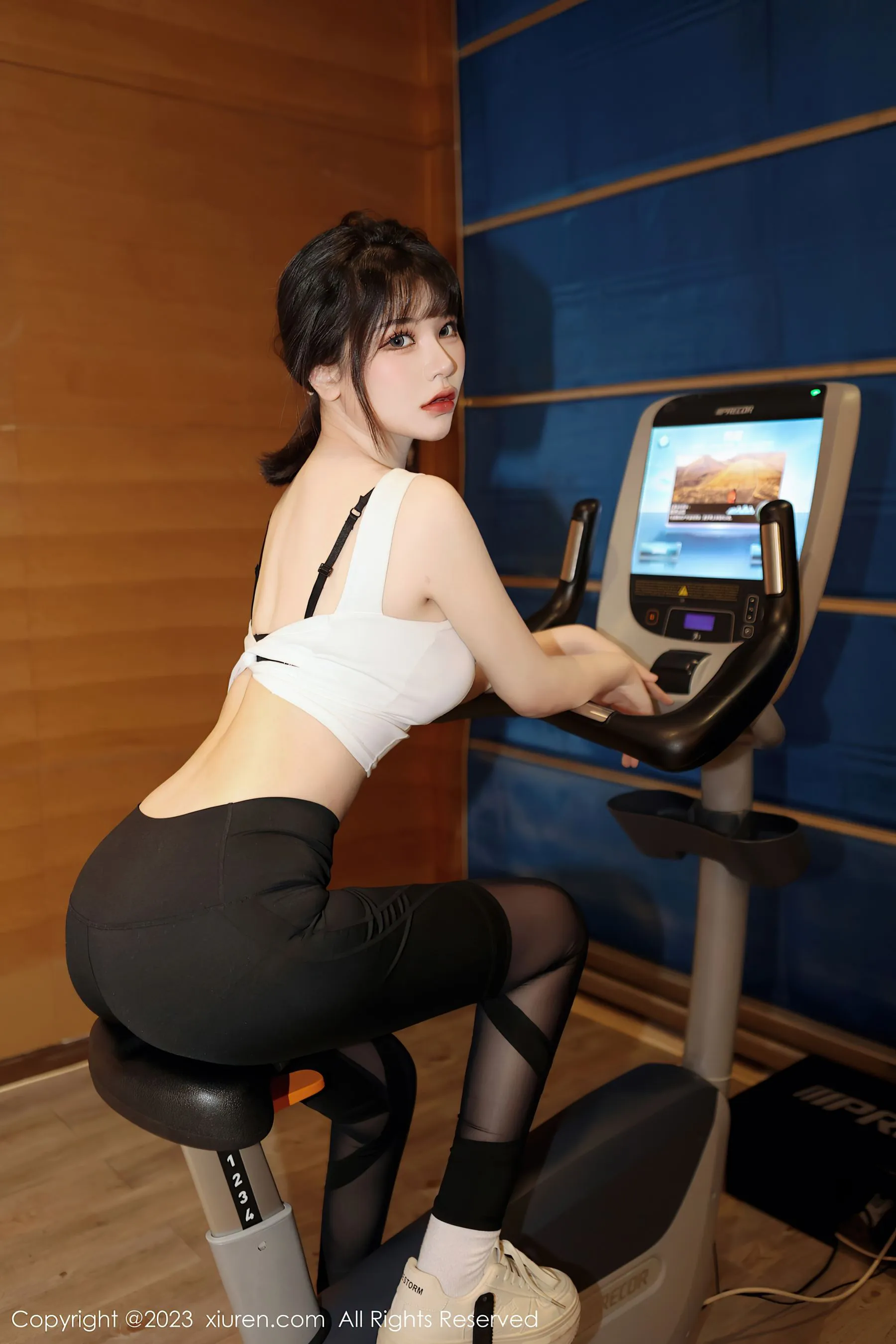  秀人网 No.6289 桃桃子_ 健身美腿第19张