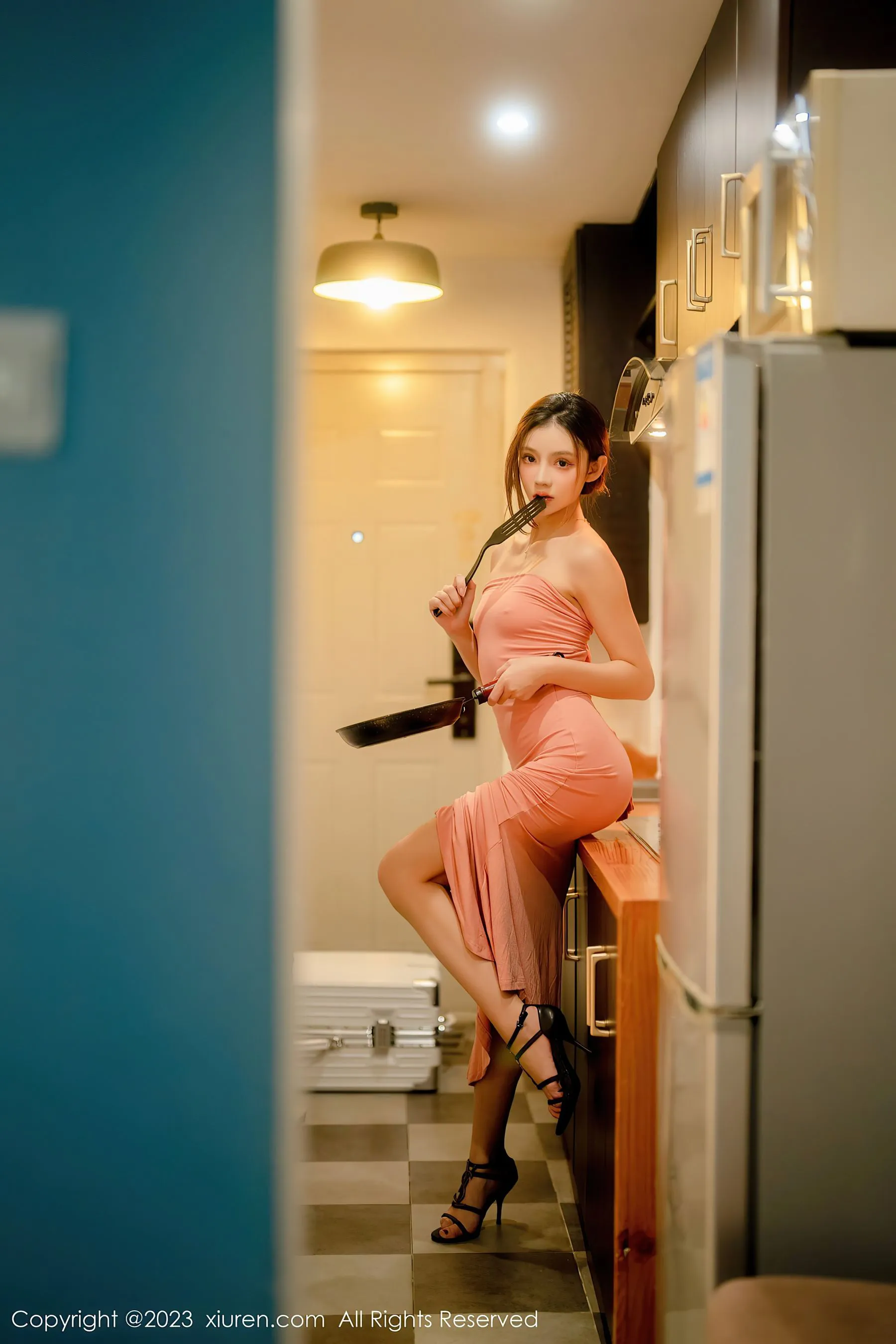  秀人网 No.6437 加朵babe 美腿丝袜第14张