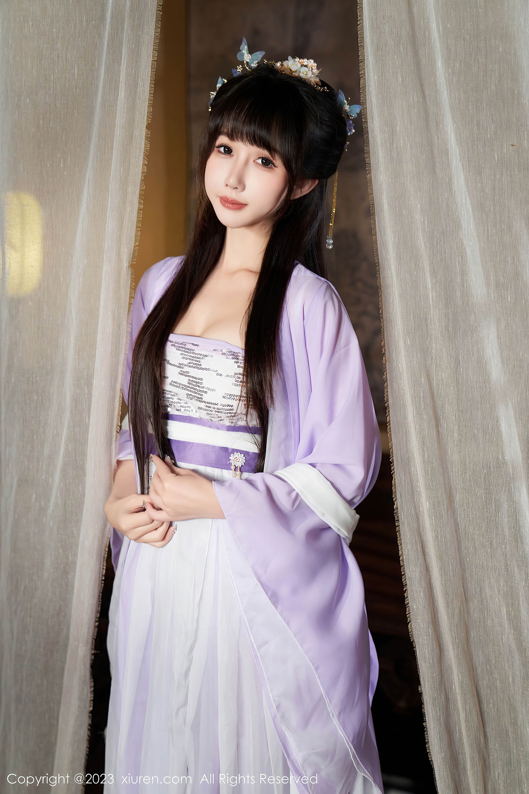  XiuRen 秀人 No.7442 波巧酱 古装美腿第17张