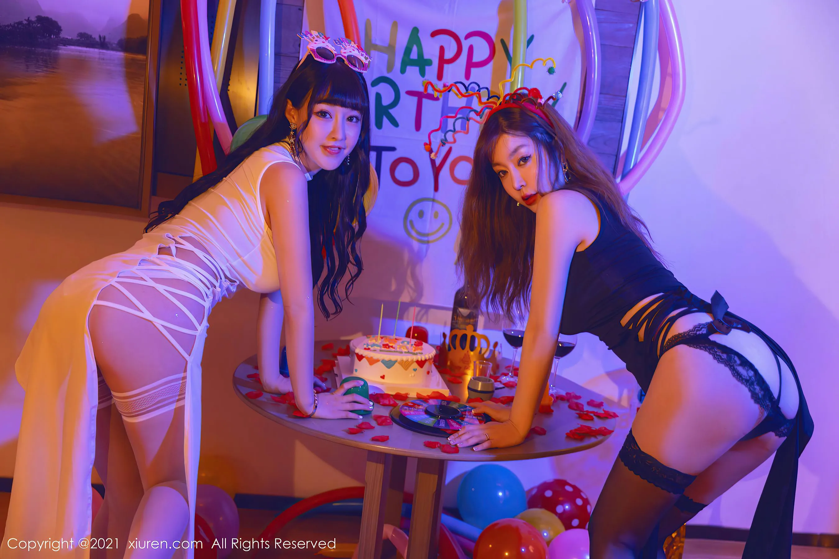  秀人 No.4025 朱可儿Flower、王雨纯第3张