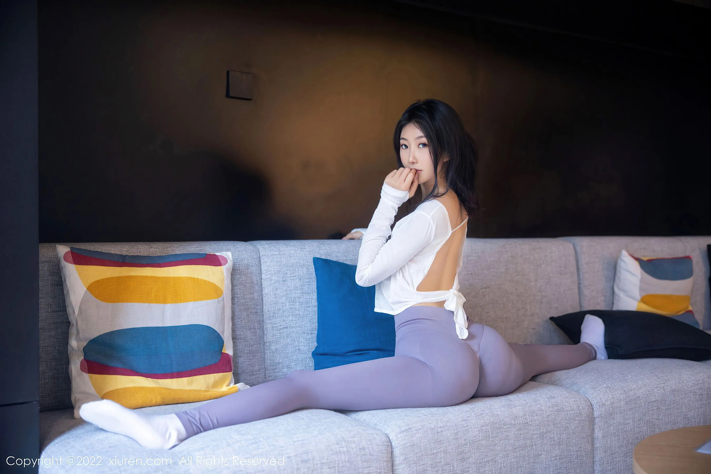  秀人网 No.5799 苏苏阿 新人瑜伽服第30张