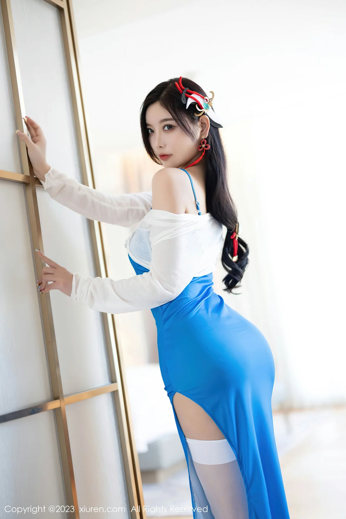  XiuRen 秀人 No.7135 杨晨晨Yome 蕾丝内衣浙江安吉旅拍 [85P]第5张