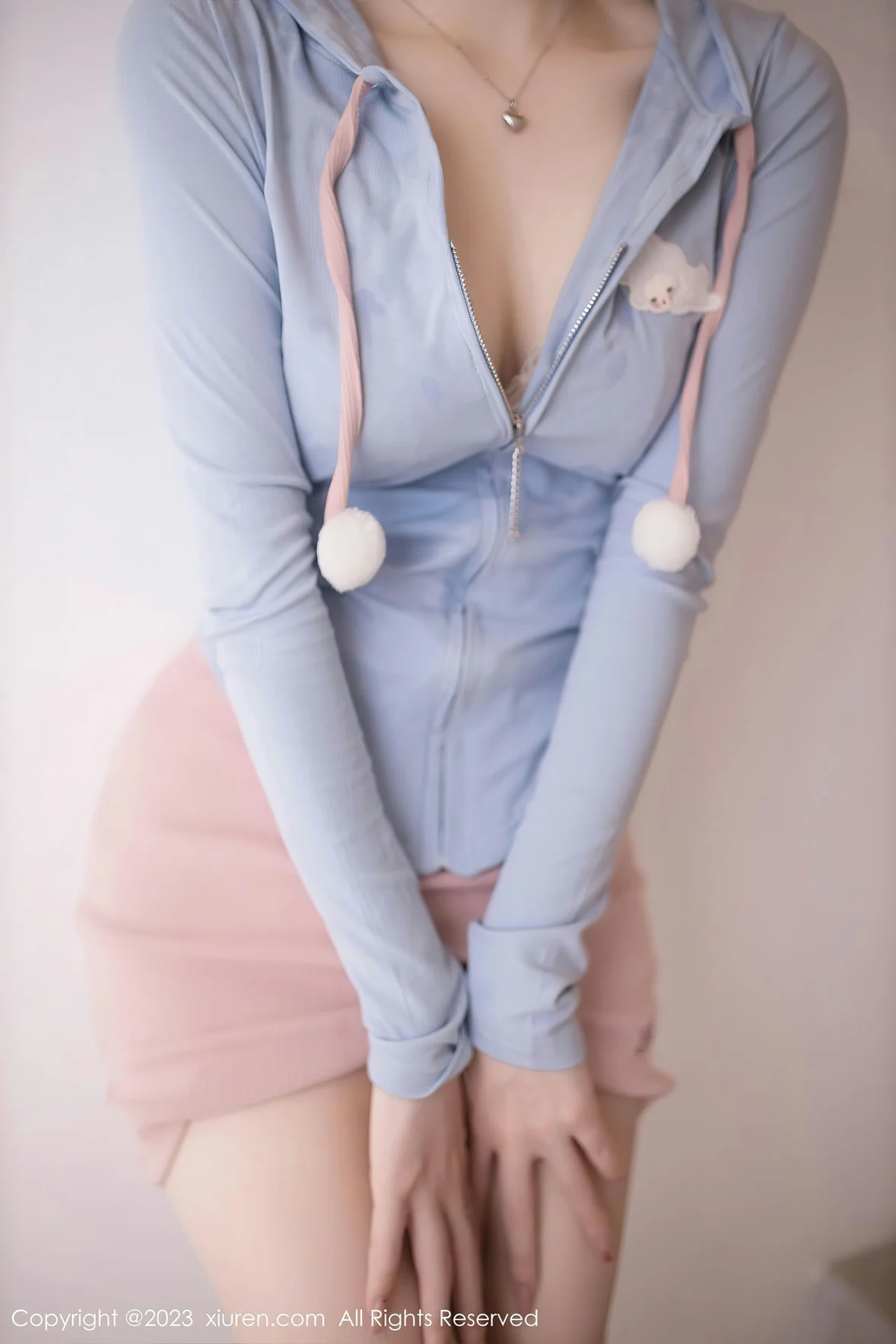  XiuRen 秀人 No.7120 鱼子酱Fish 浅粉色蕾丝内衣泰国旅拍 [81P]第6张