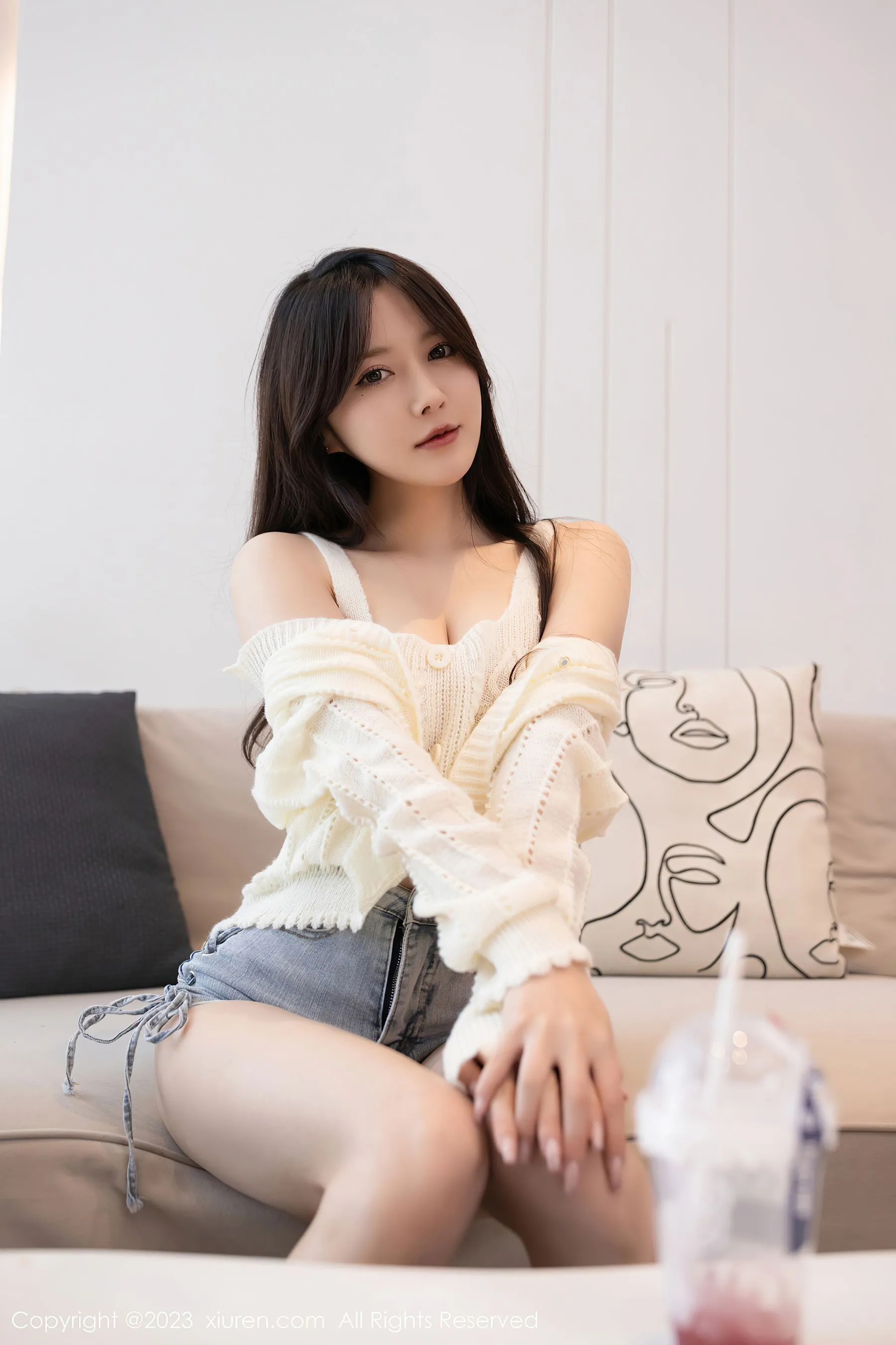  秀人网 No.6216 鱼子酱Fish 牛仔裤美臀第26张