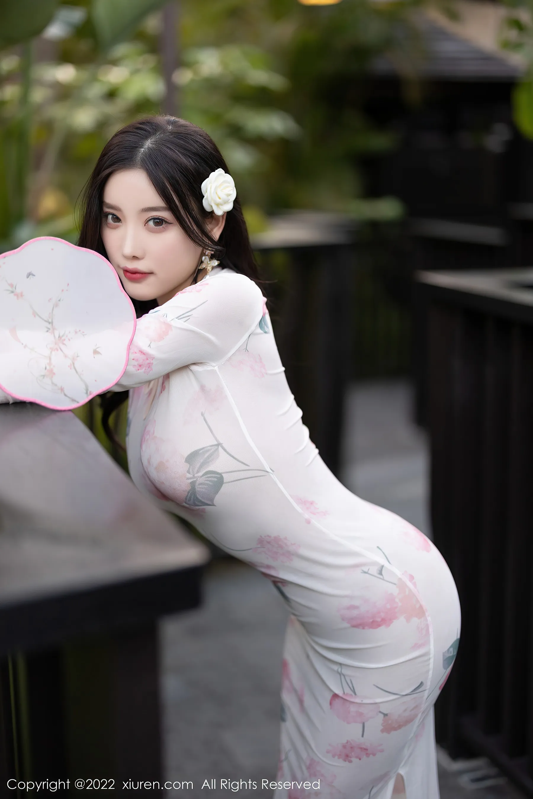  秀人网 No.4800 杨晨晨Yome 旗袍美臀第22张