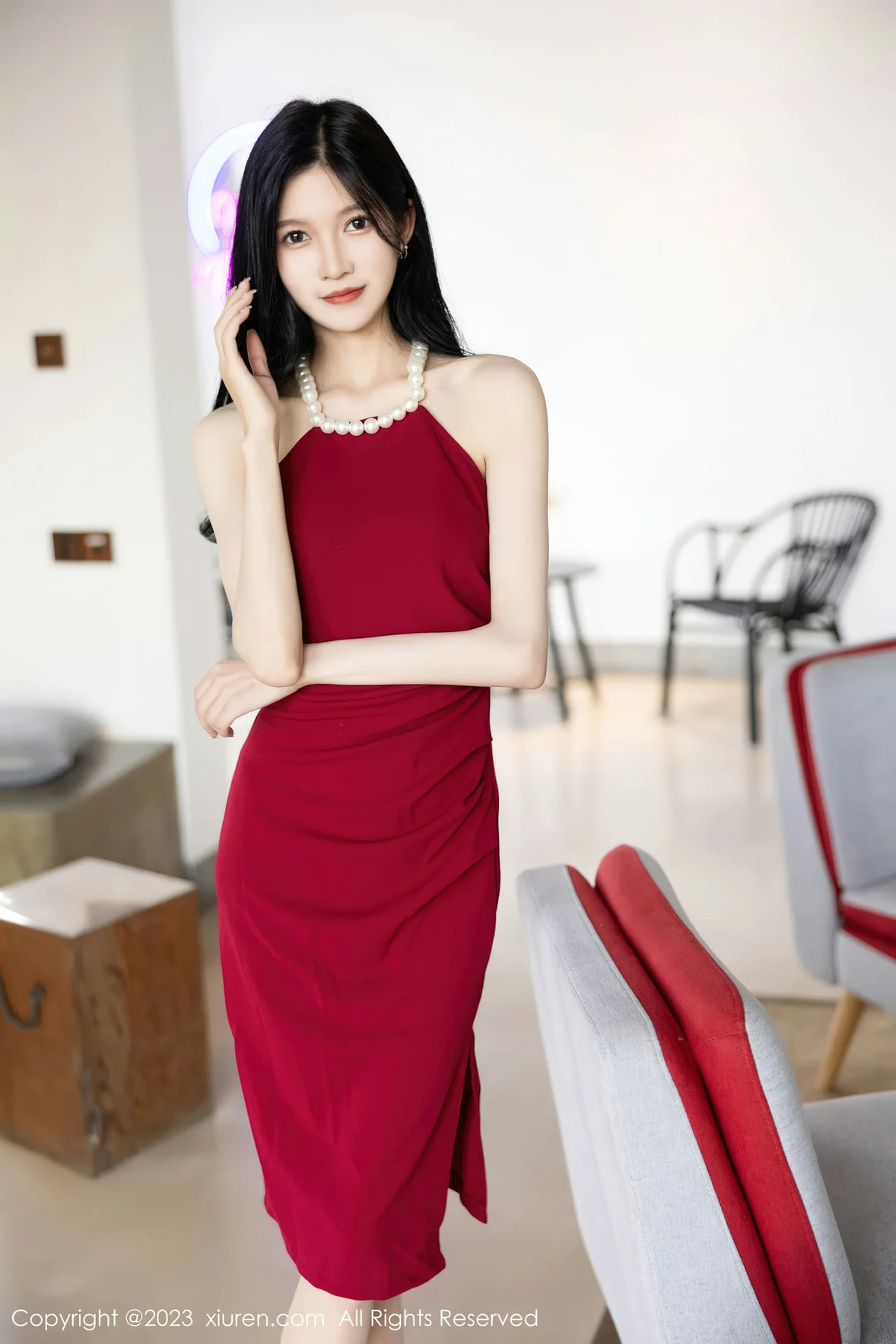  XiuRen 秀人 No.7352 程程程- 蕾丝情趣安吉旅拍 [81P]第3张