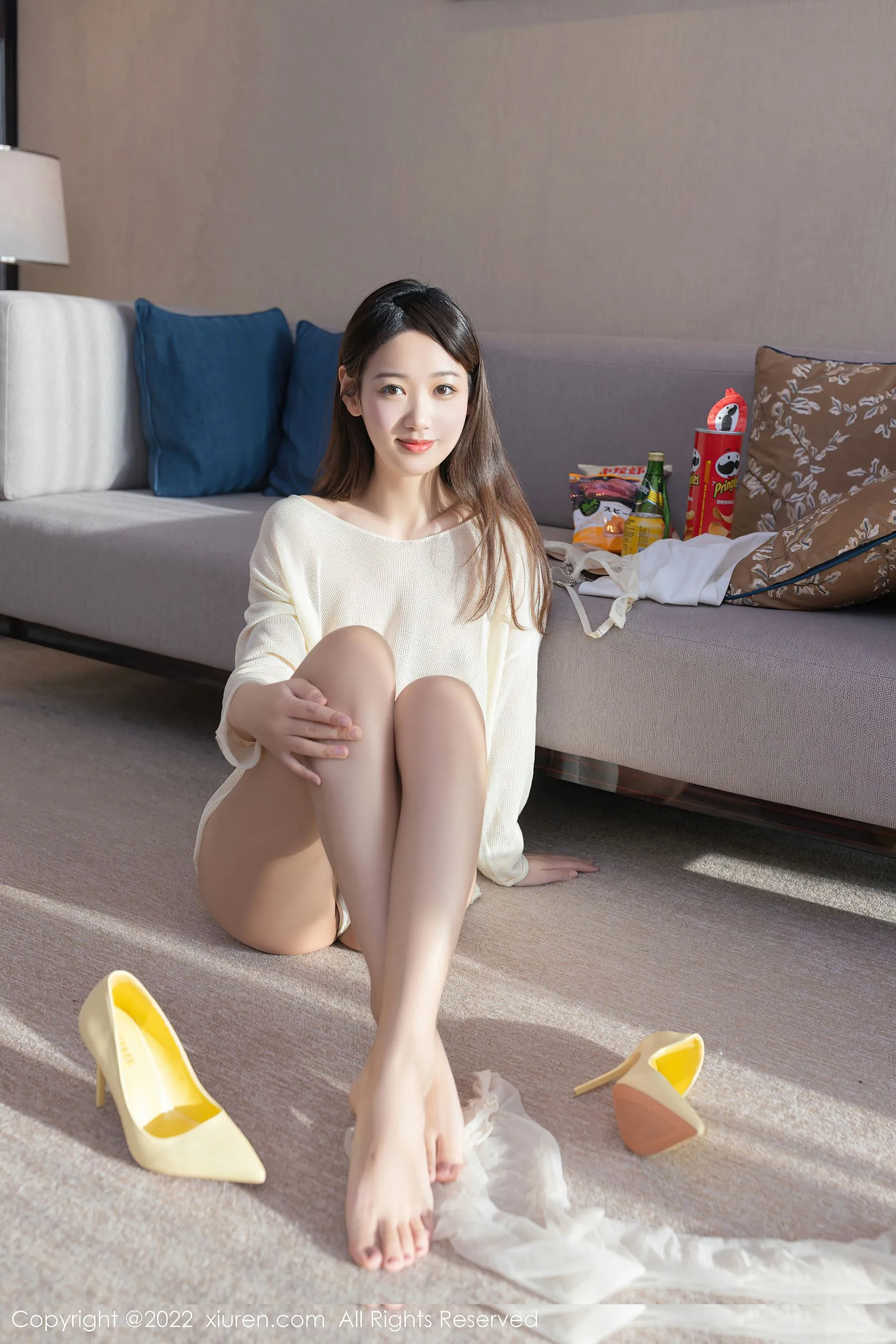  秀人网 No.4884 唐安琪 蕾丝短裙第17张