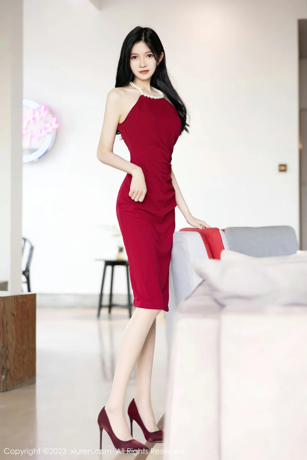  XiuRen 秀人 No.7352 程程程- 蕾丝情趣安吉旅拍 [81P]第2张