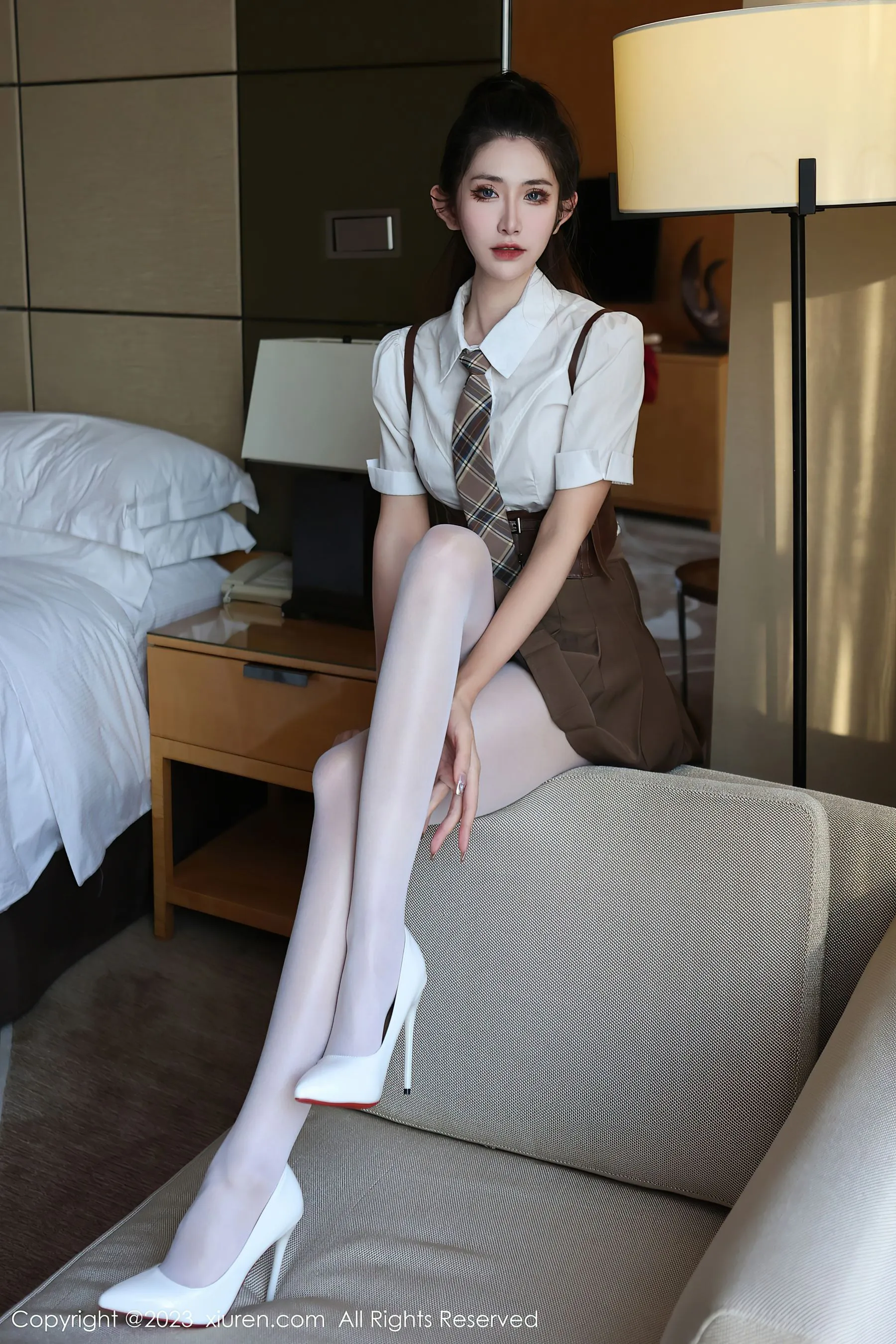  秀人网 No.6478 依娜Yina 丝袜美腿第20张