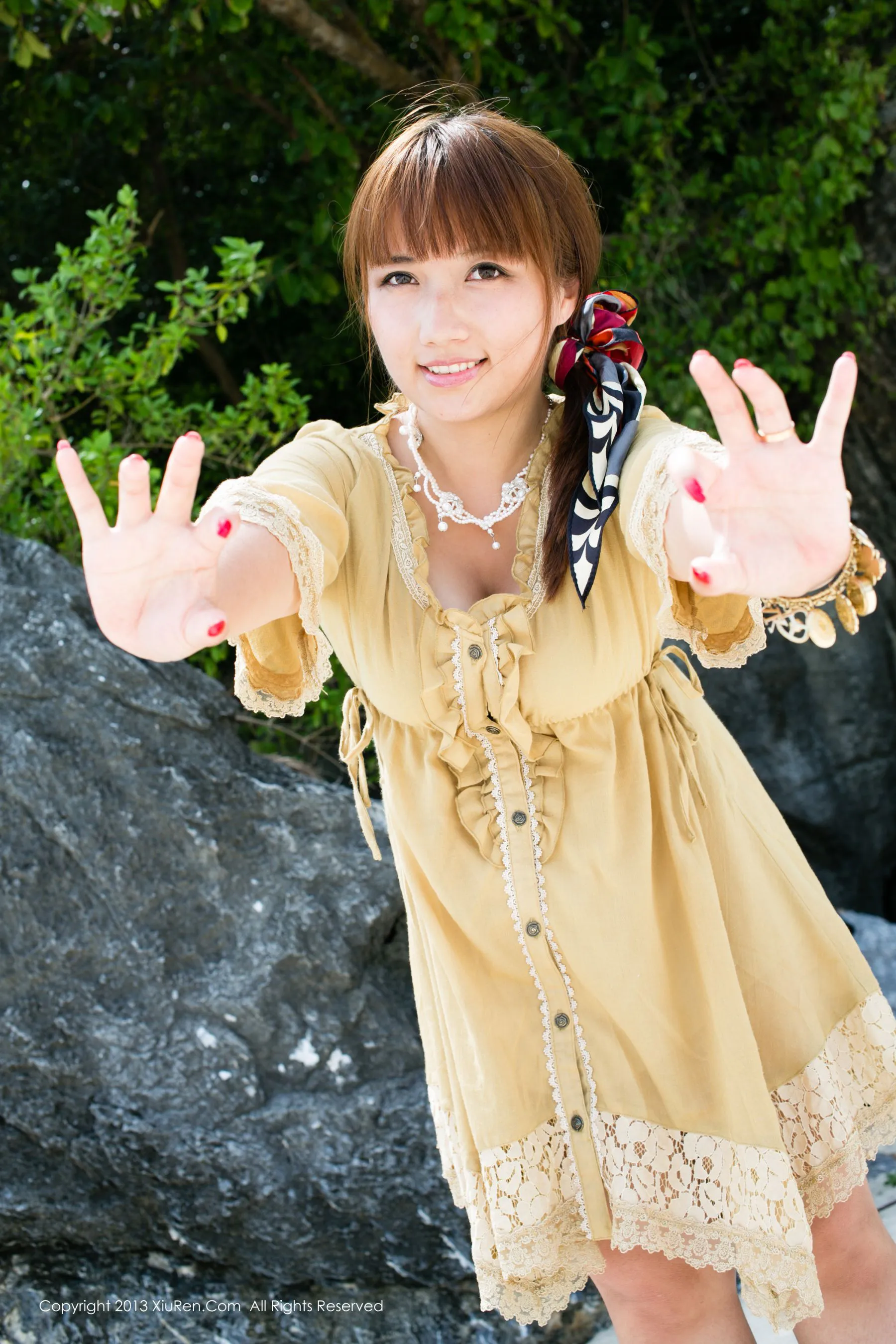 默漠无荢 小清新合集 秀人网 No.053第11张