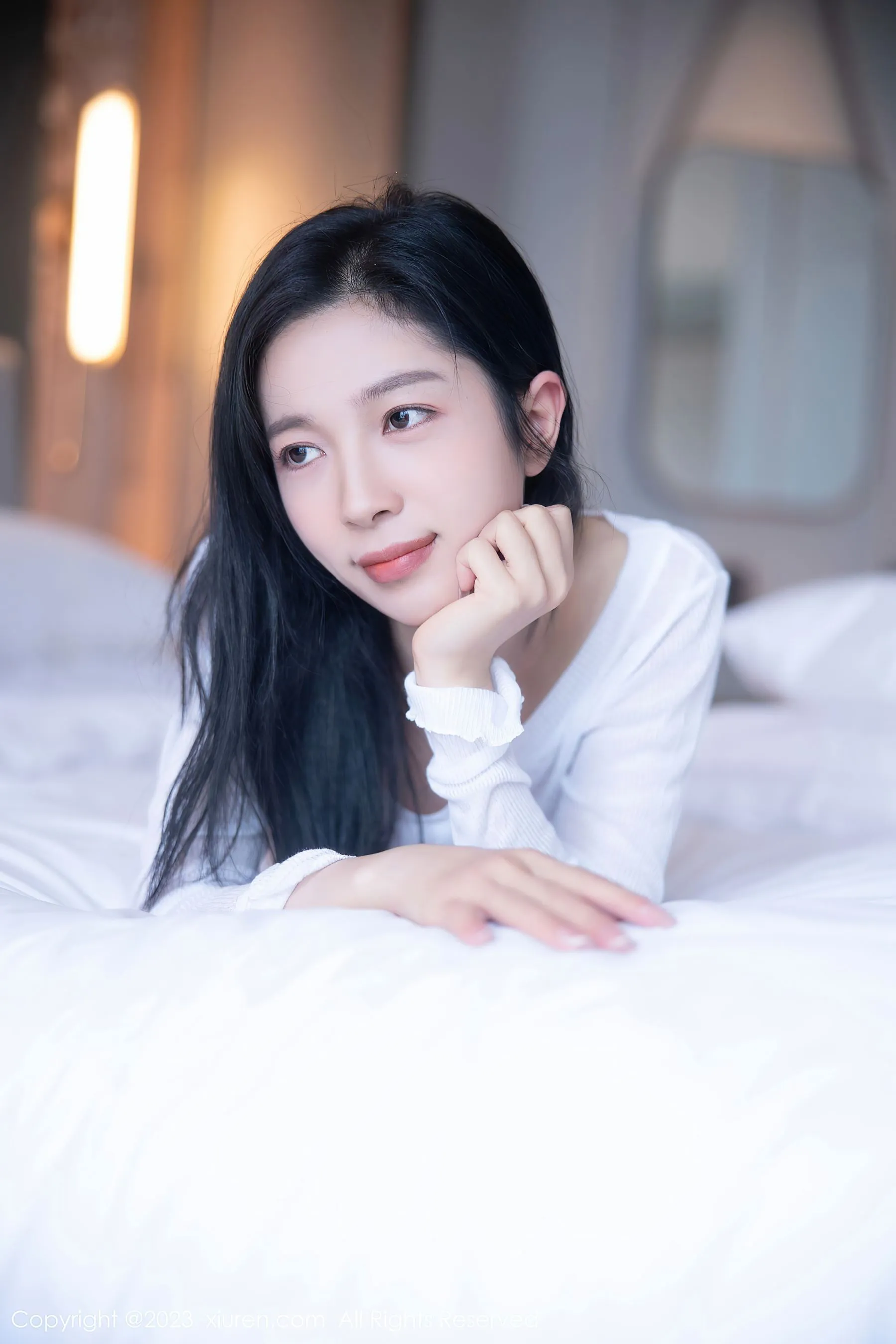  秀人网 No.6619 茜茜Kimi 清纯美腿第17张