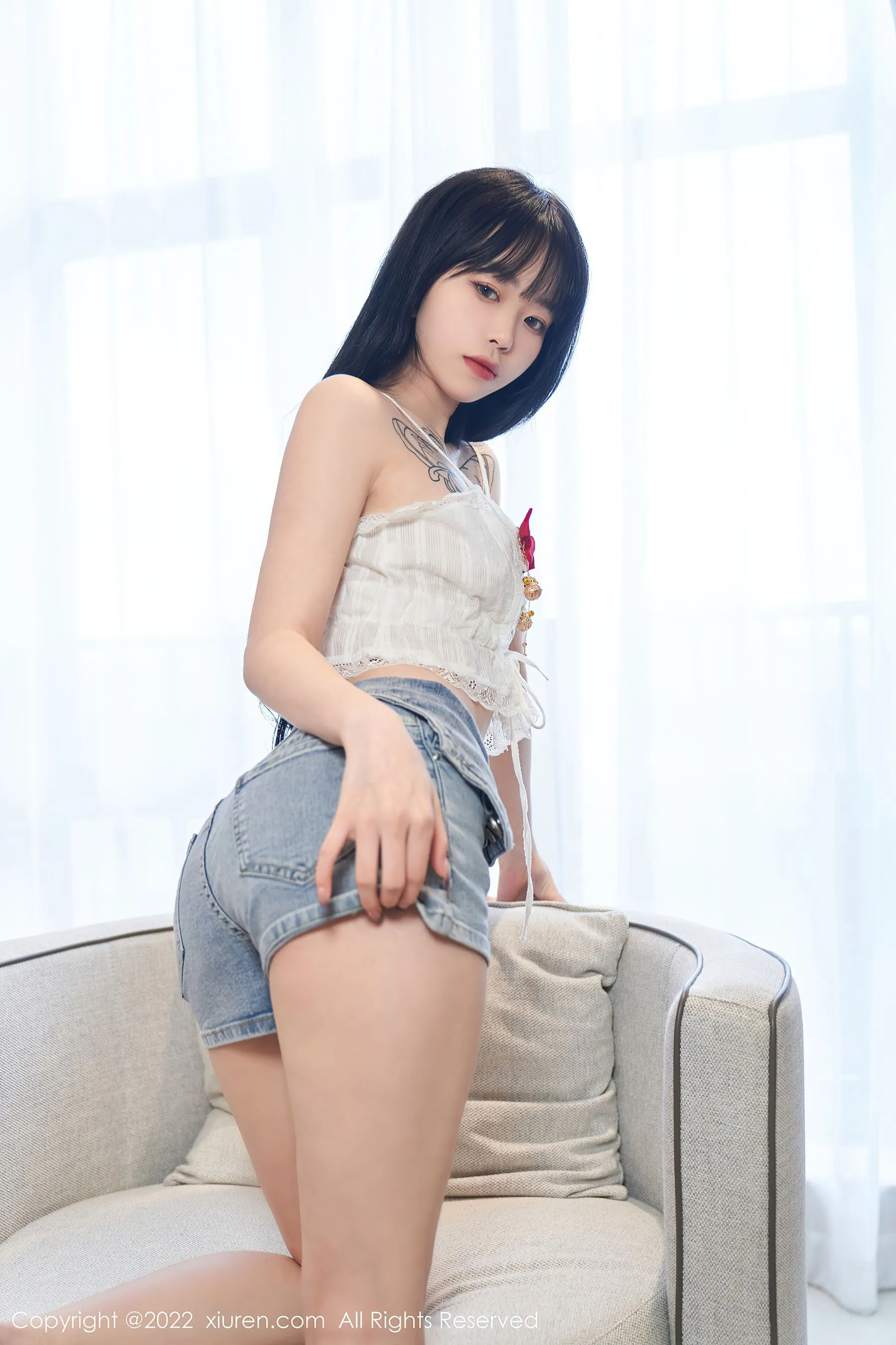  秀人网 No.5124 奶瓶. 牛仔裤美腿第13张