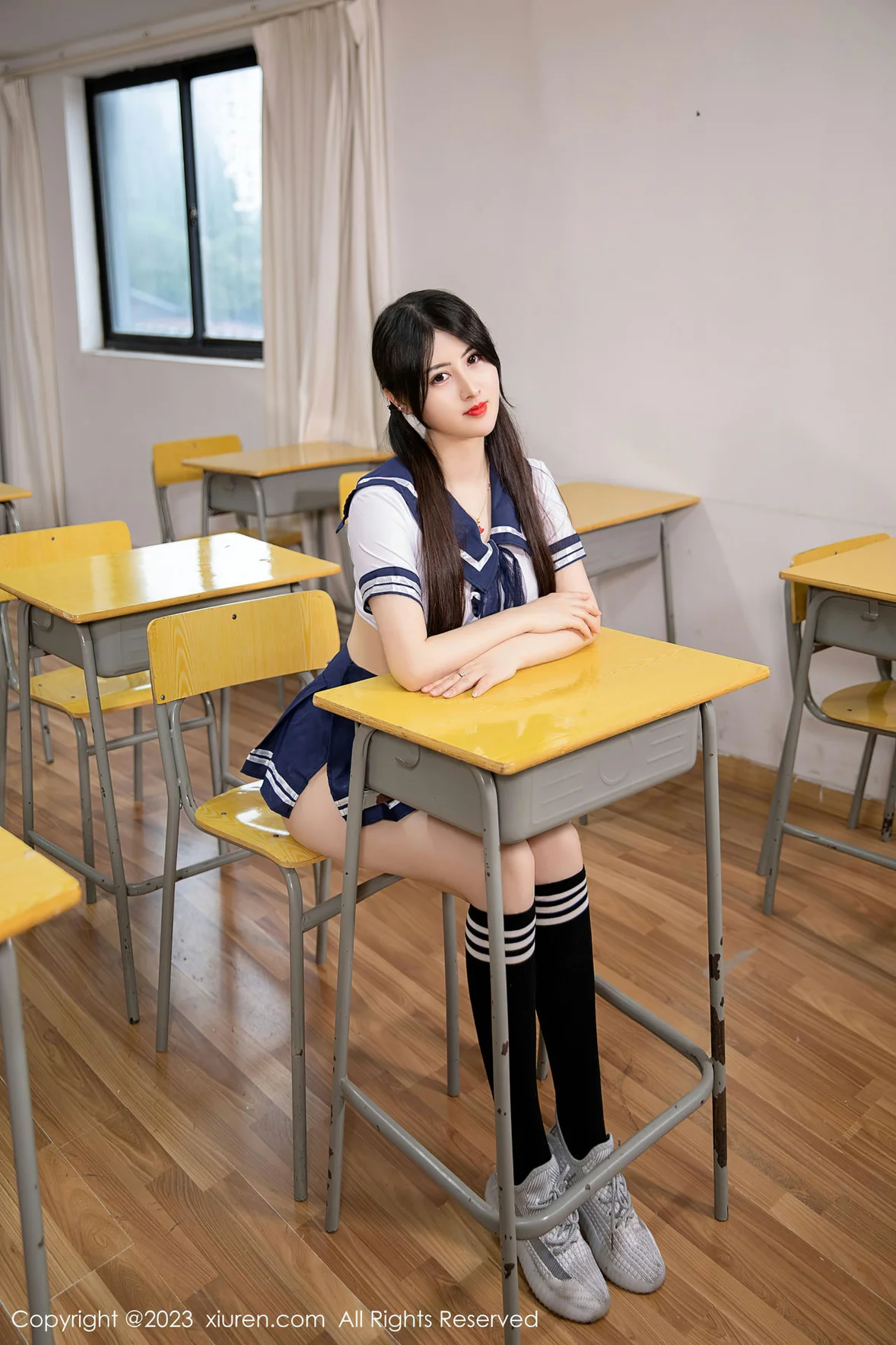  XiuRen 秀人 No.7200 诗诗kiki 学妹装扮性感写真 [81P]第13张