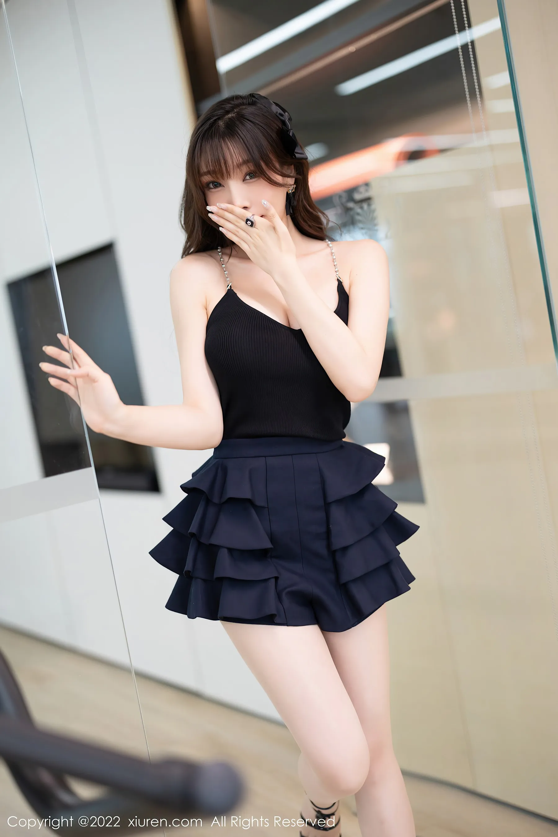  秀人网 No.4840 芝芝Booty 丝袜美腿写真第23张