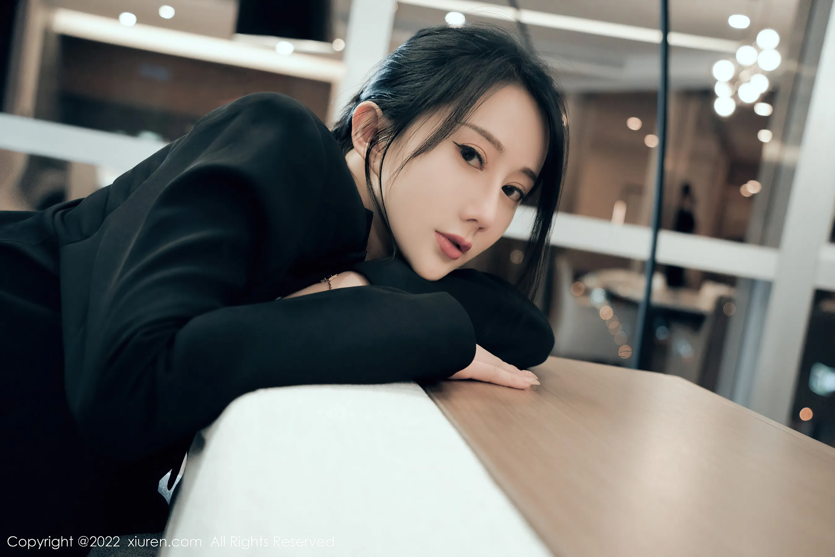  秀人网 No.4801 苏小曼babyface 黑丝美腿第16张