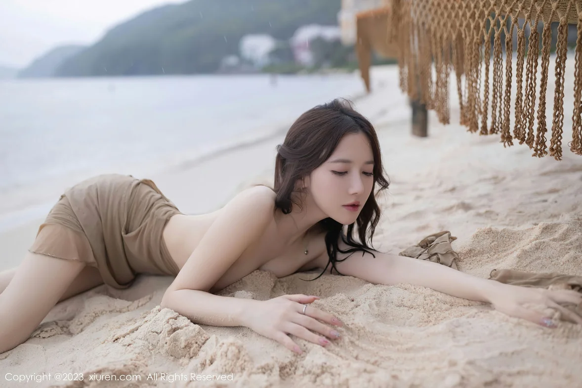  XiuRen 秀人 No.7288 鱼子酱Fish 沙滩渔网性感写真 [78P]第22张