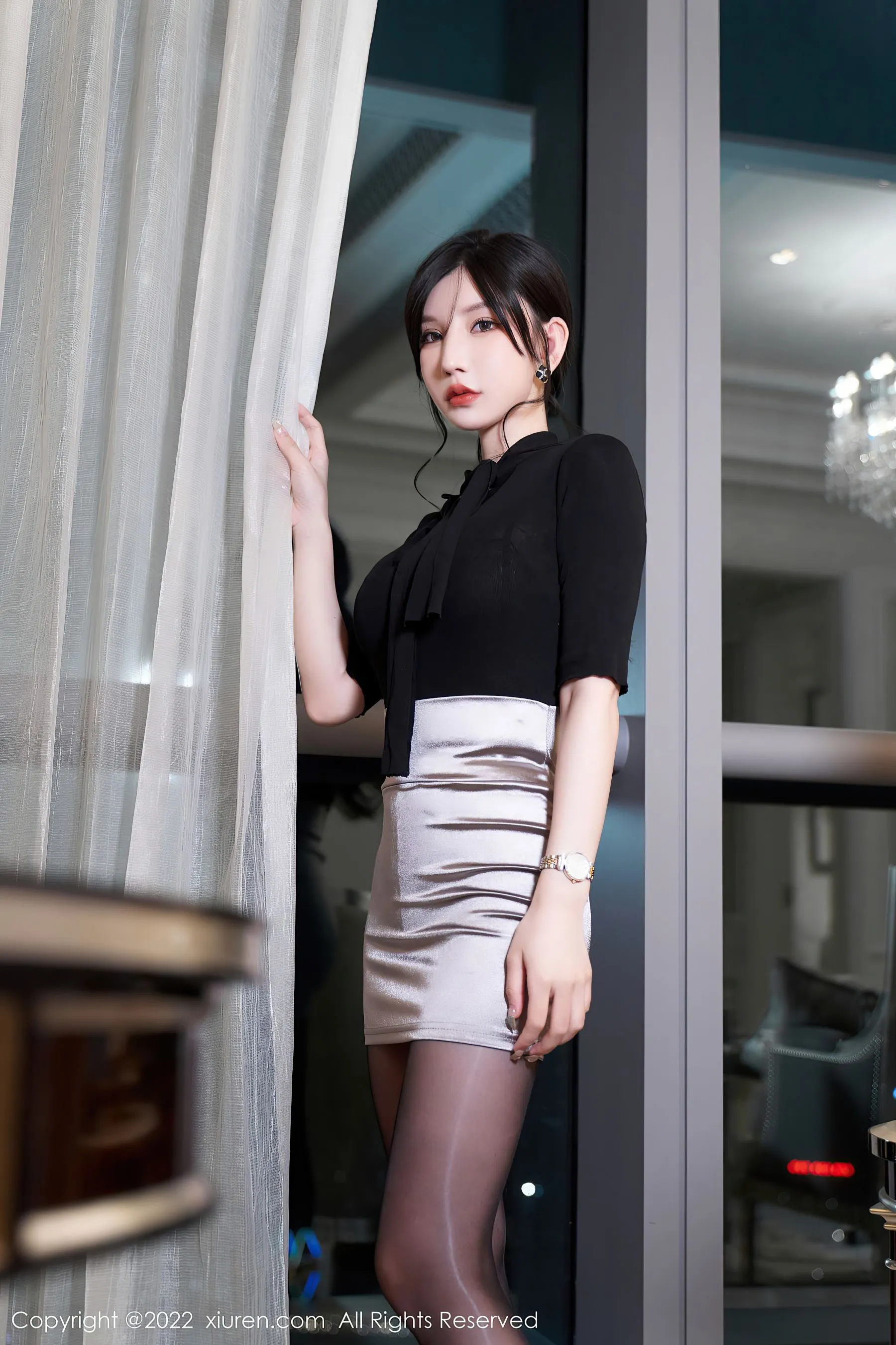  秀人网 No.5777 周于希Sally 黑丝美臀第15张