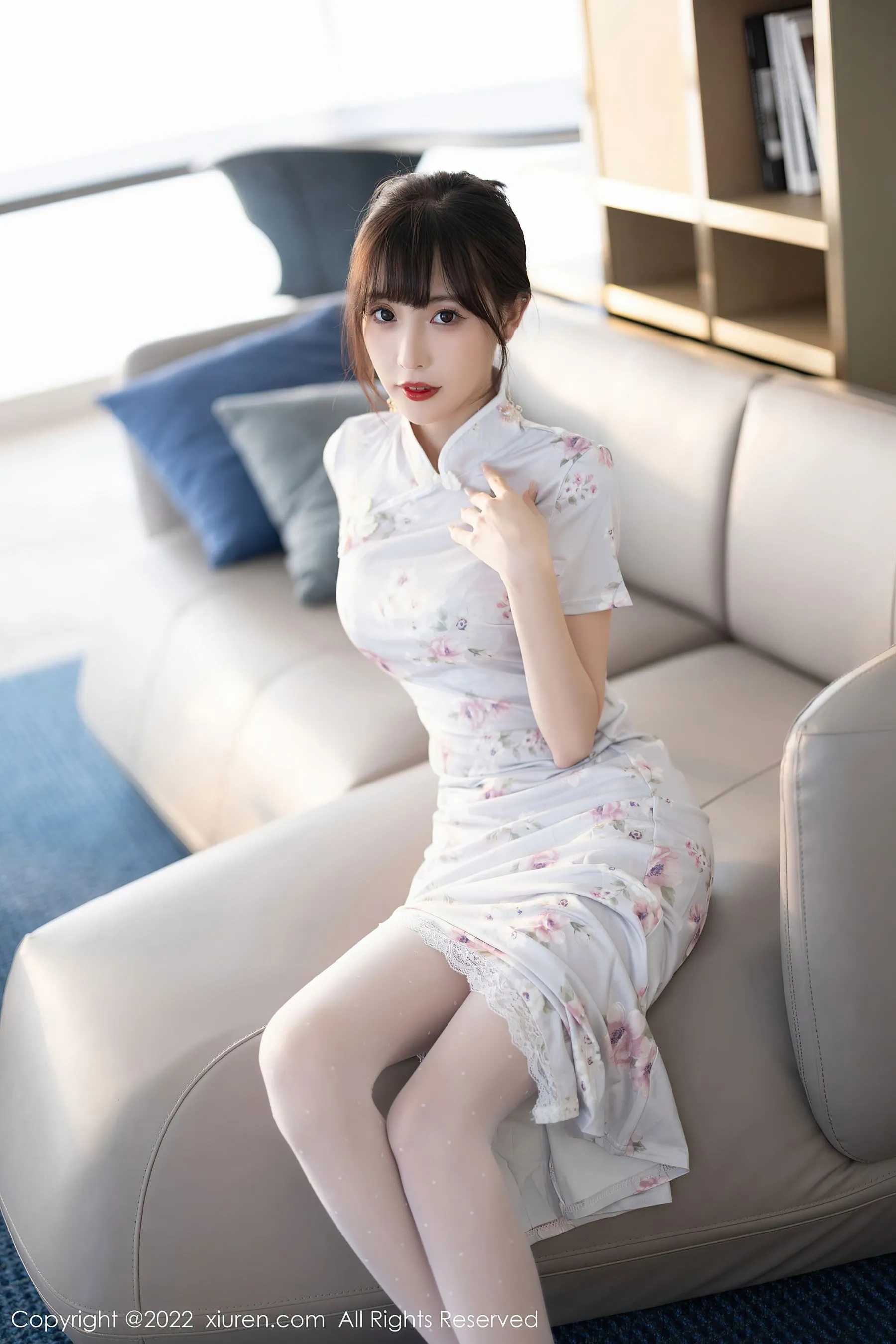 秀人网 No.5757 林星阑 旗袍美腿第23张