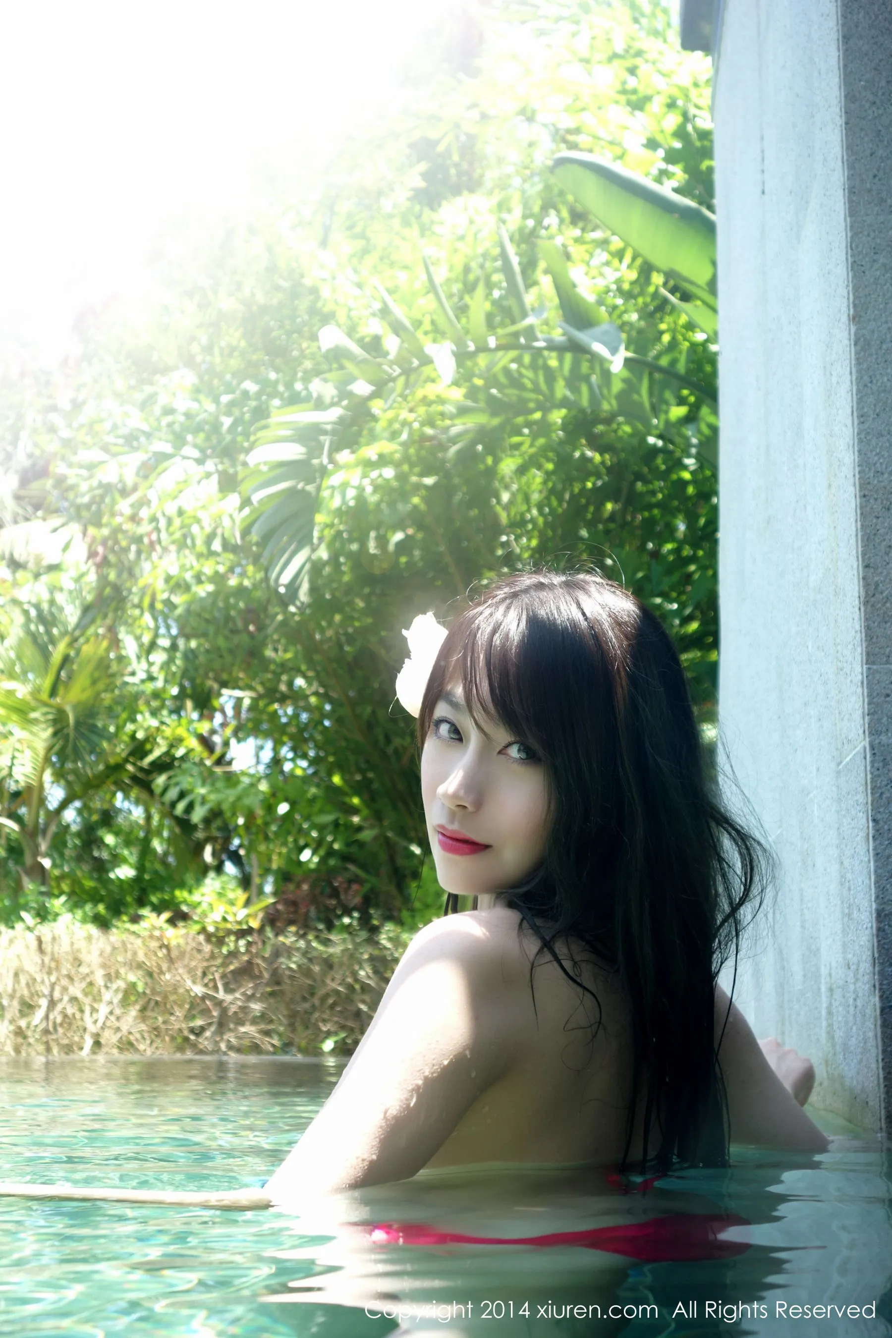 许诺Sabrina《海边小清新系列》 秀人网 No.167第1张