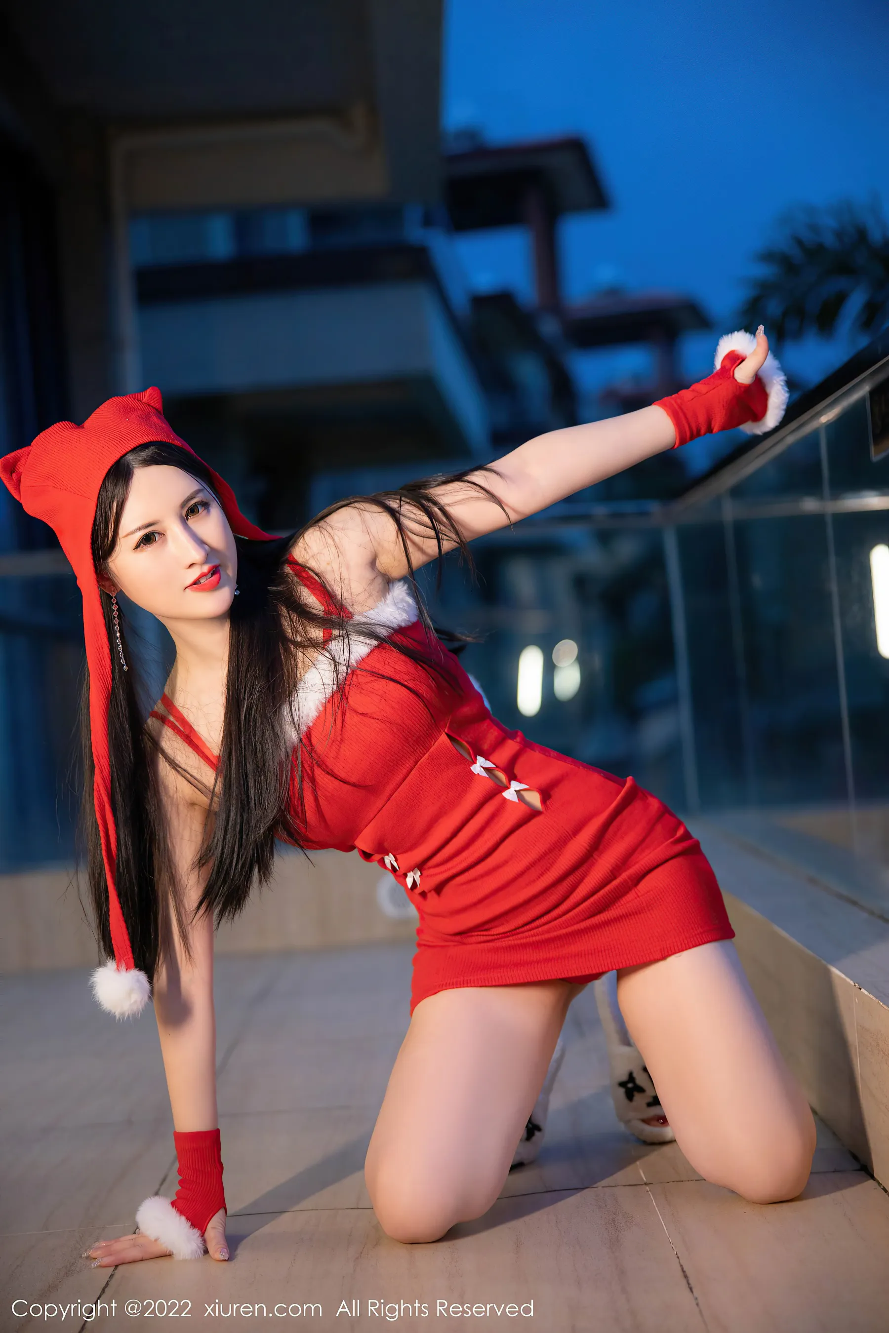  秀人网 No.4565 诗诗kiki 新年美腿第19张