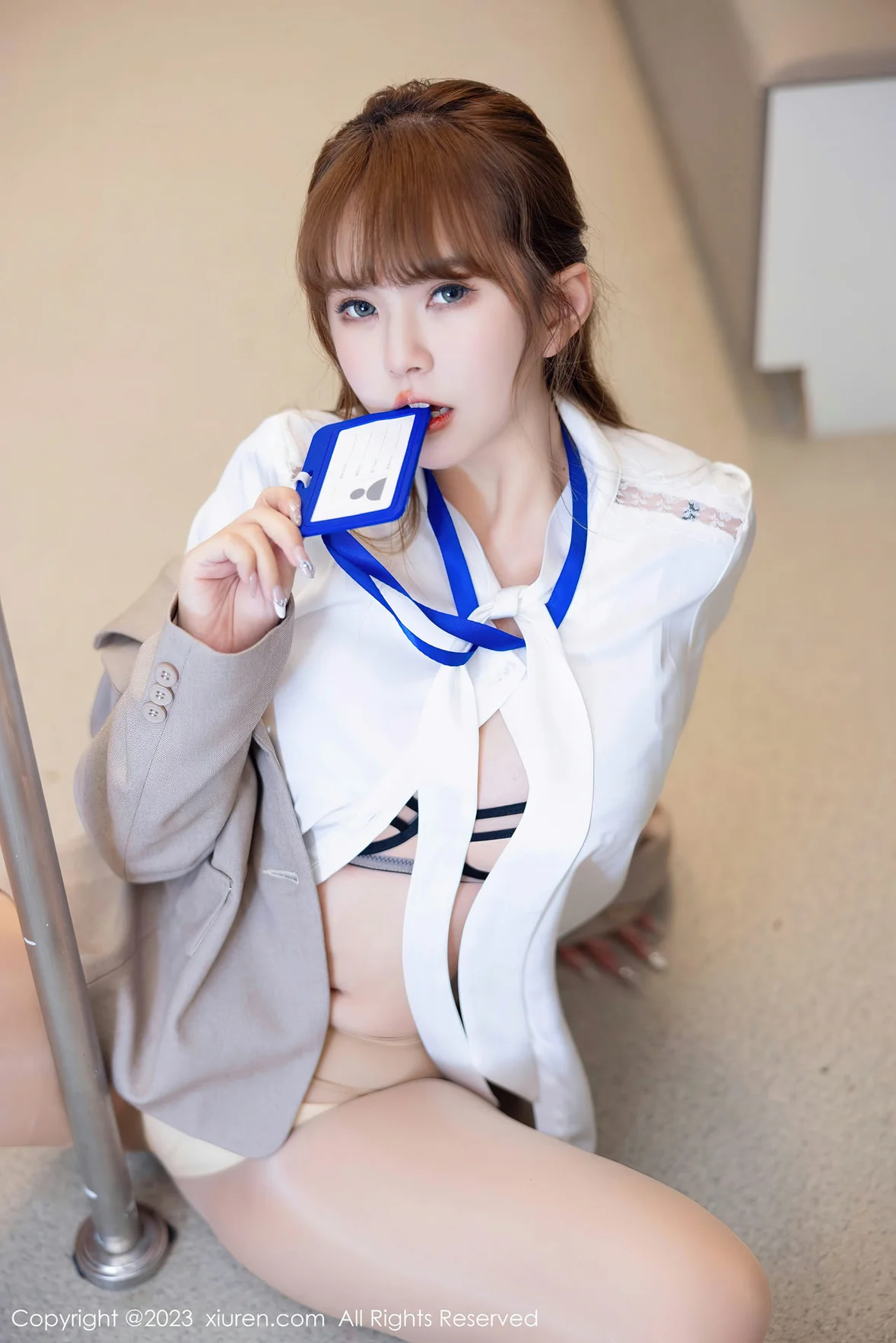  XiuRen 秀人 No.7073 张思允Nice Ol职业装性感写真 [90P]第14张