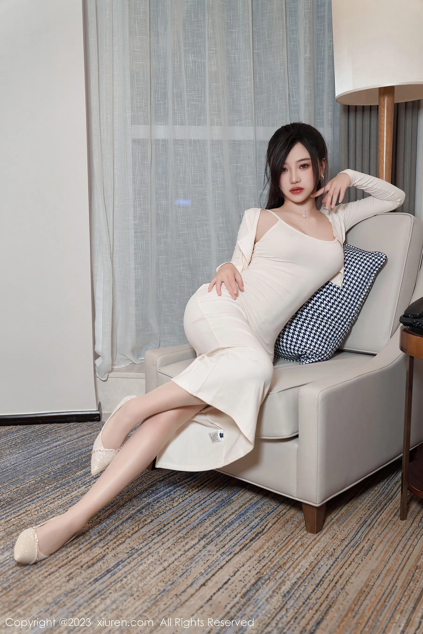  秀人网 No.6761 妙可可Cheese 丝袜美腿第22张