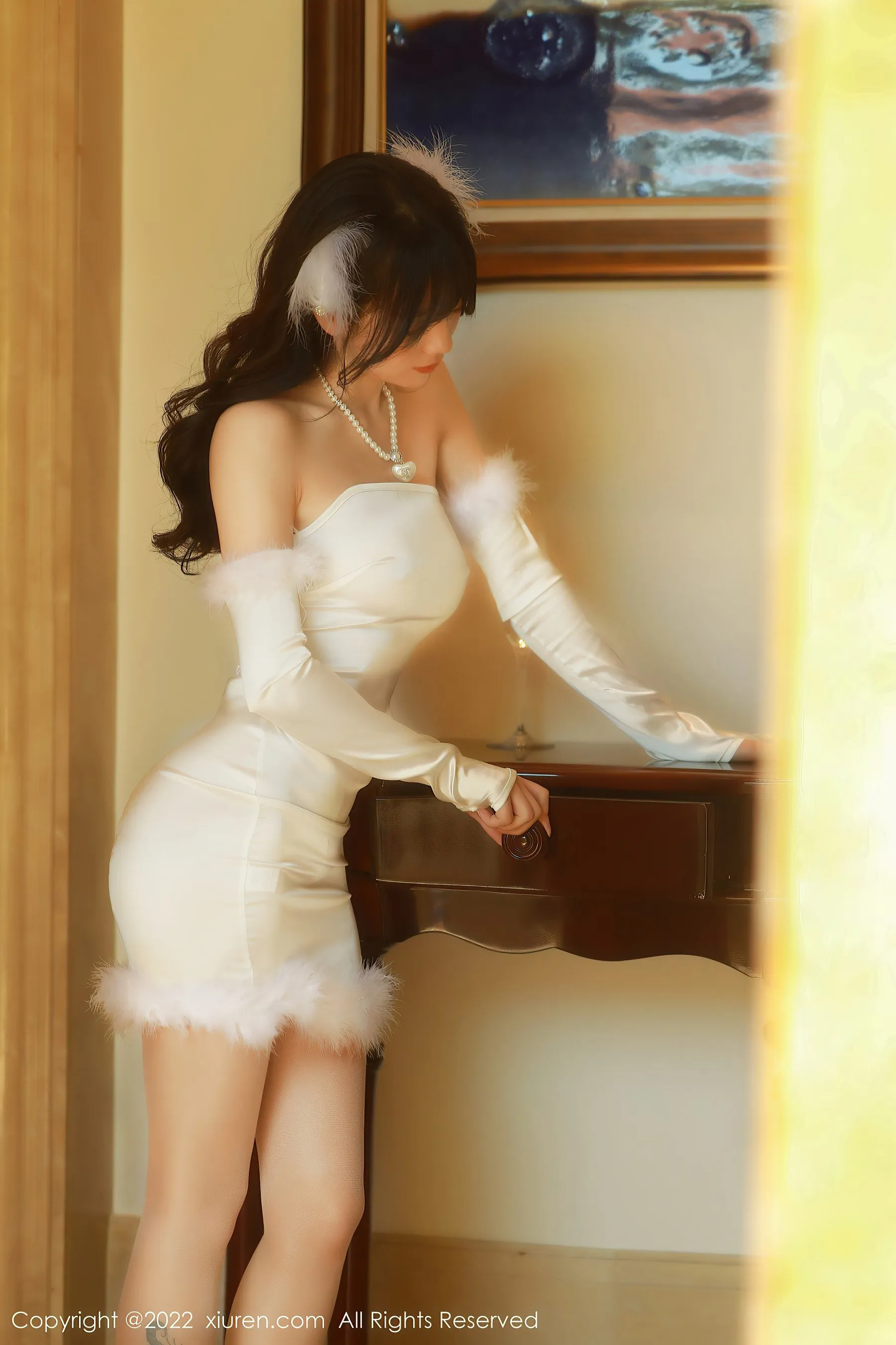  秀人网 No.4645 佘贝拉Bella 连衣短裙嫩模海南岛旅拍第15张