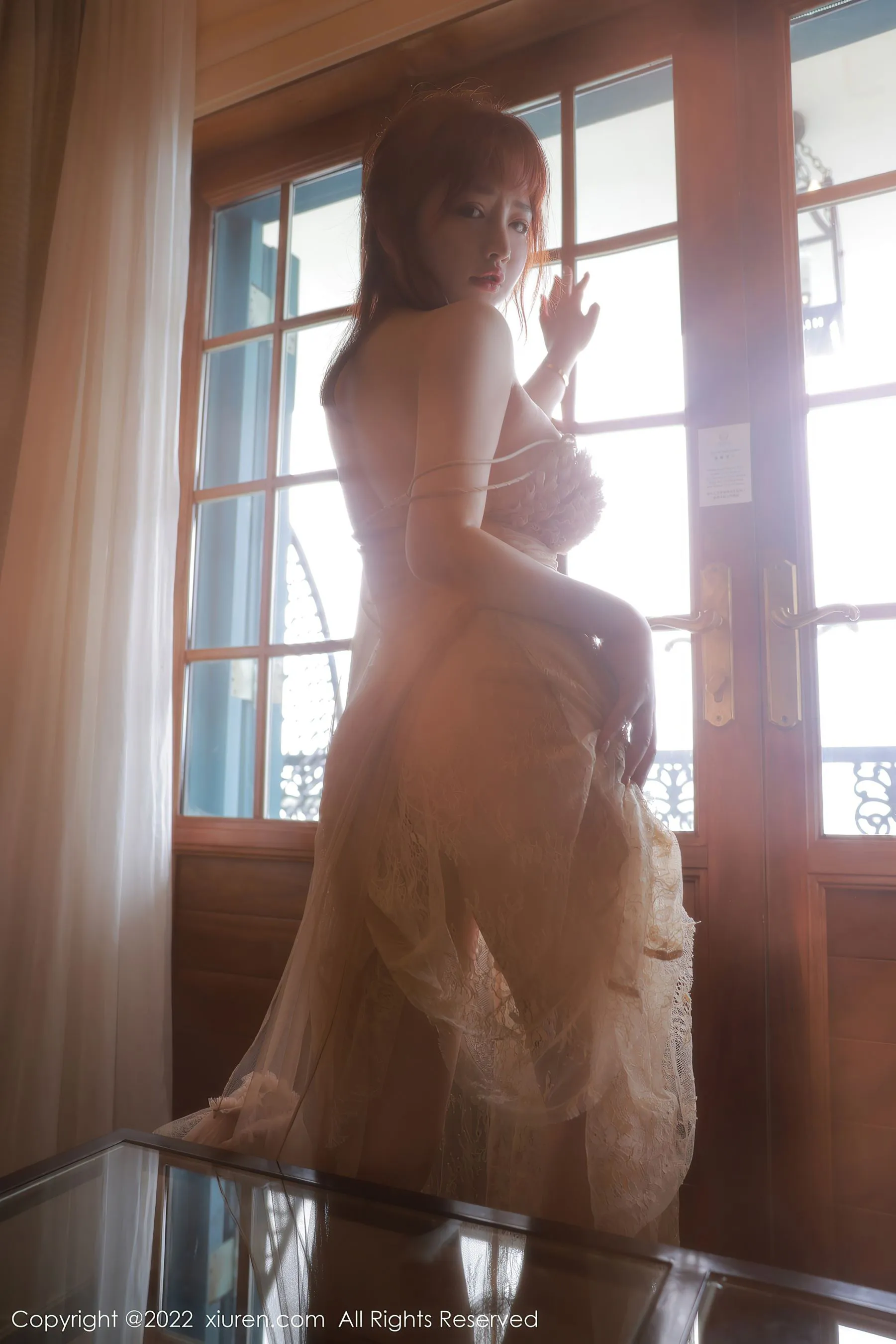  秀人网 No.5421 养乐多DoDo 睡裙美臀第9张