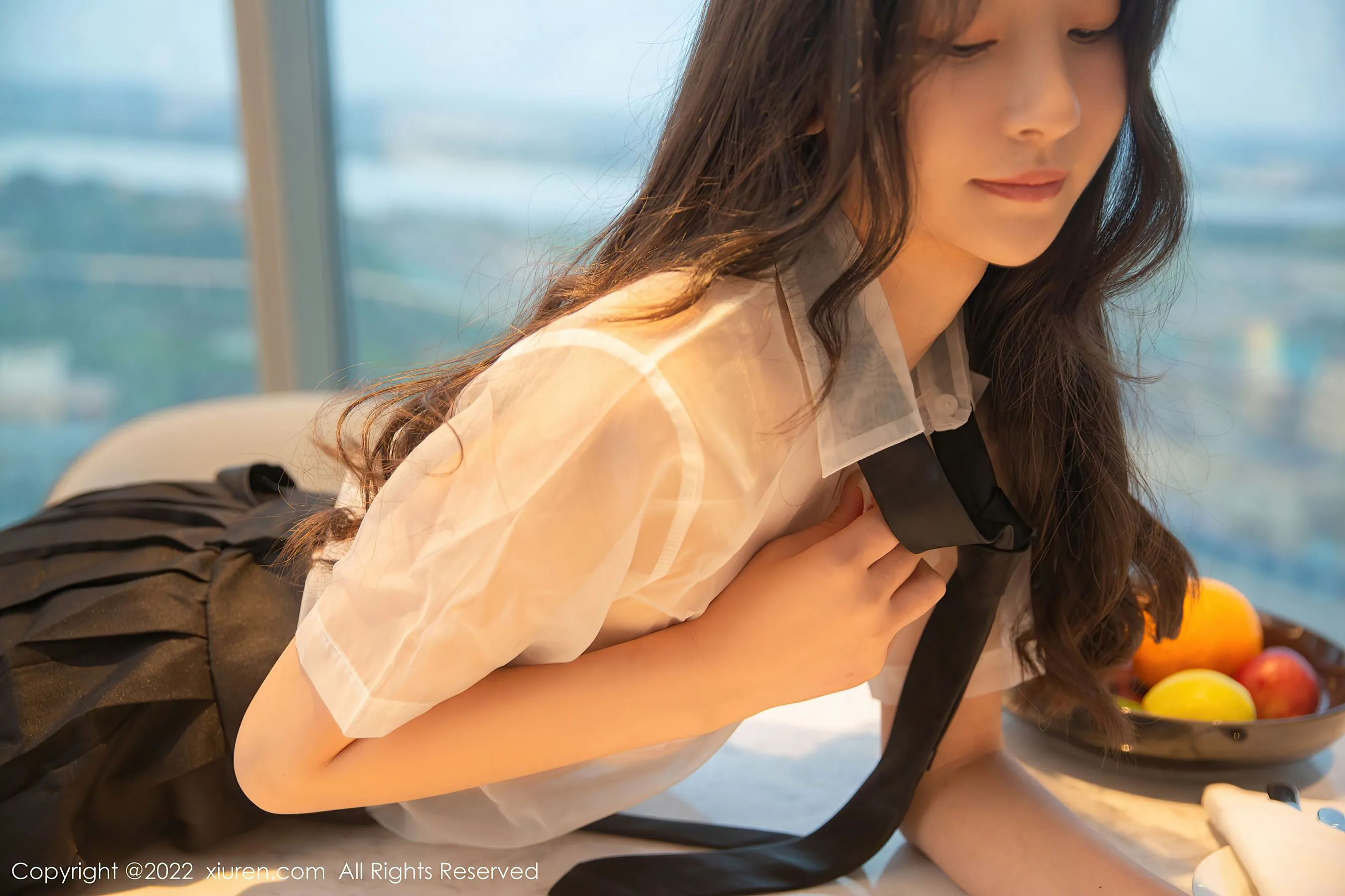  秀人网 No.5385 熊小诺 黑丝美腿第18张