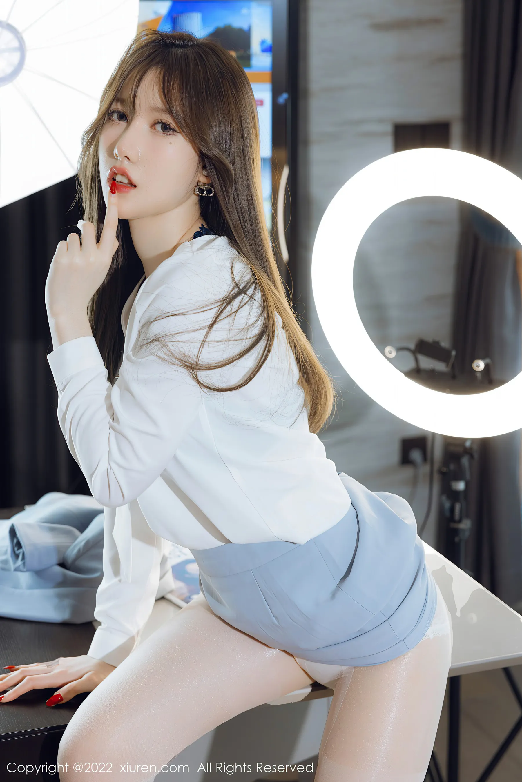  秀人网 No.4658 美桃酱 丝袜美臀第16张