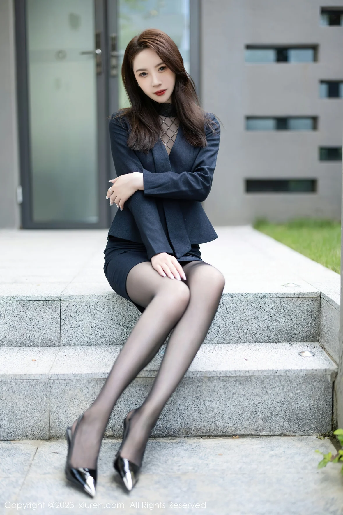  XiuRen 秀人 No.6914 梦心玥 薄纱高开叉性感写真 [90P]第5张