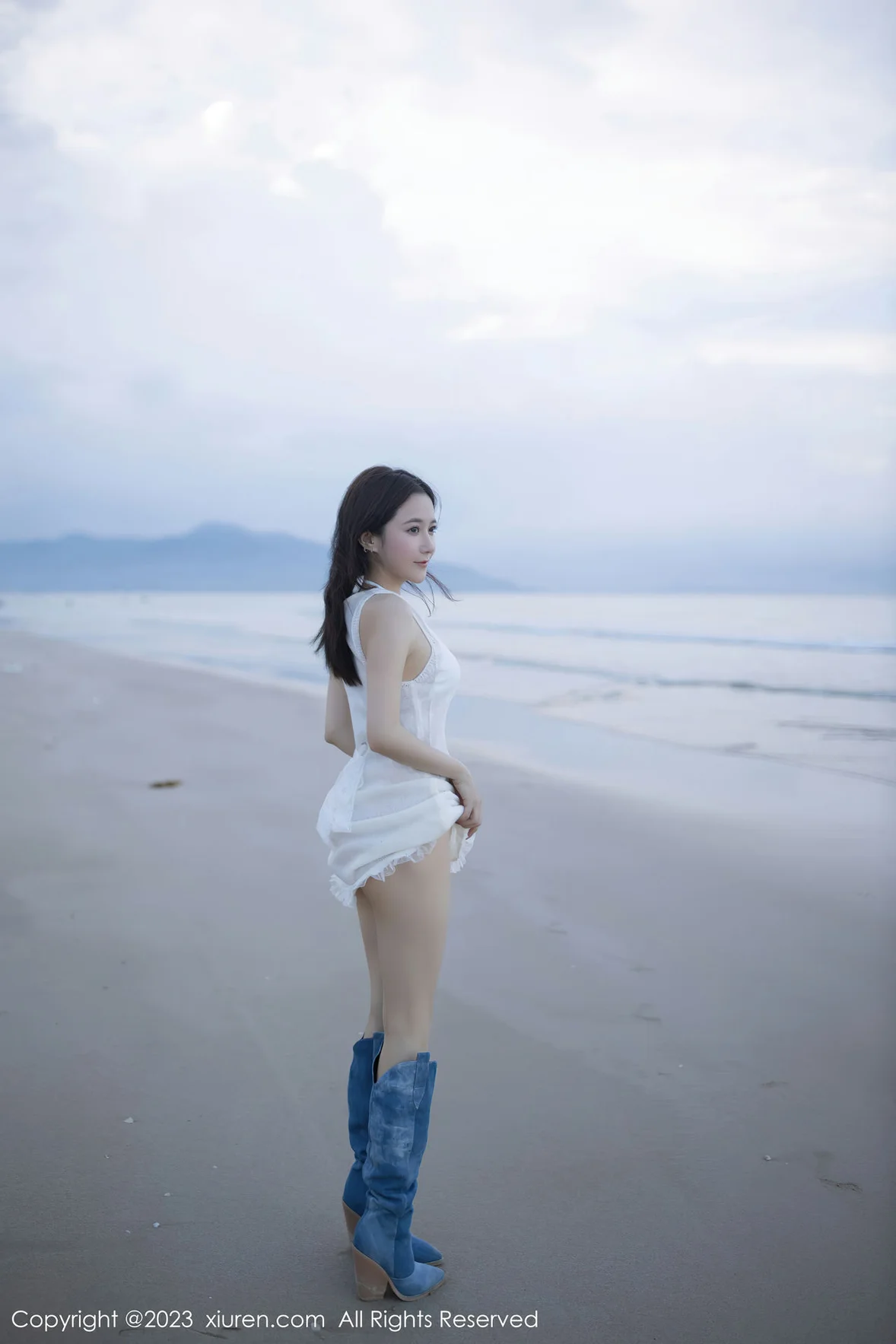  XiuRen 秀人 No.6852 鱼子酱Fish 白色比基尼巴厘岛旅拍1 [81P]第1张