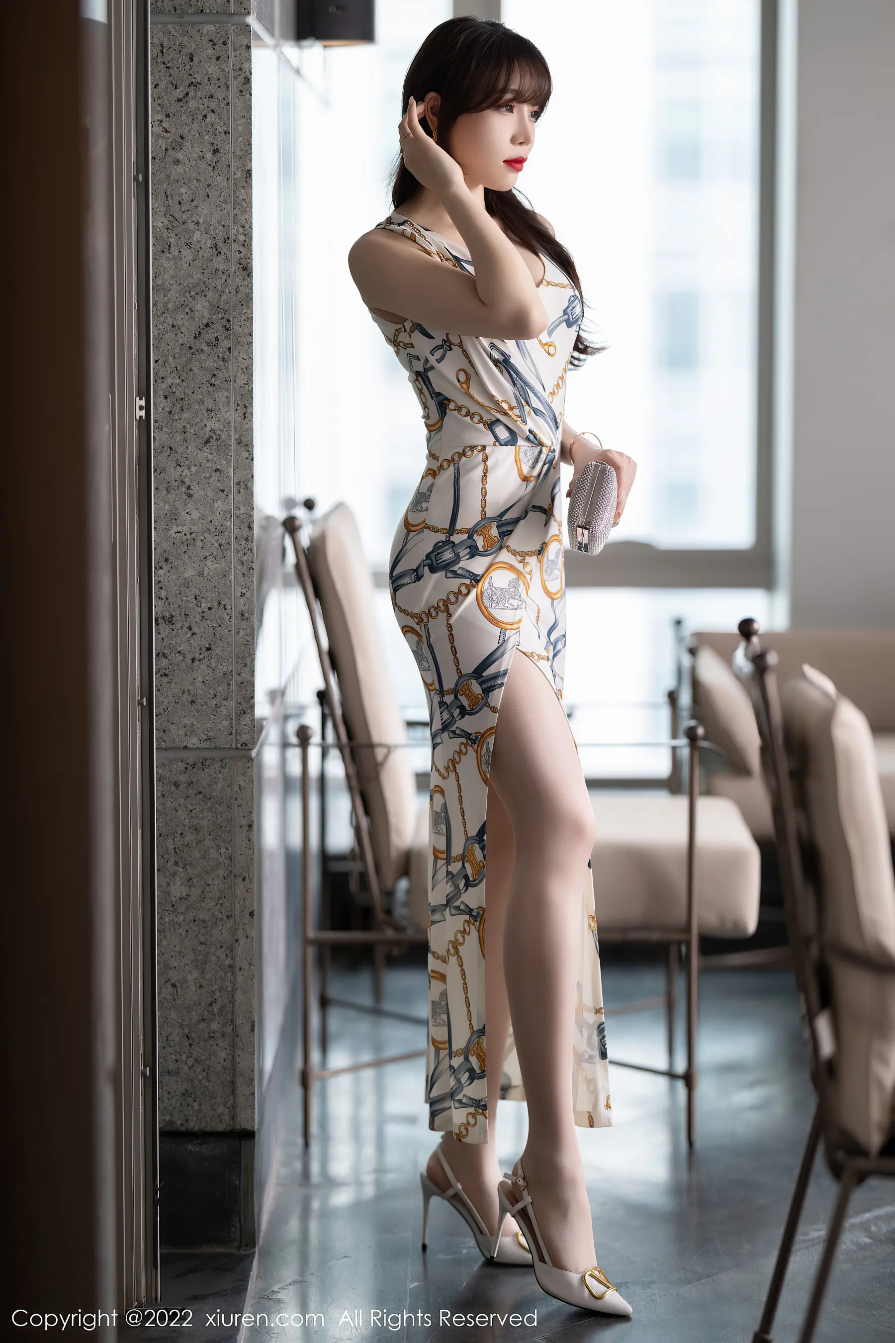  秀人网 No.4777 芝芝Booty 美腿丝袜性感写真第16张