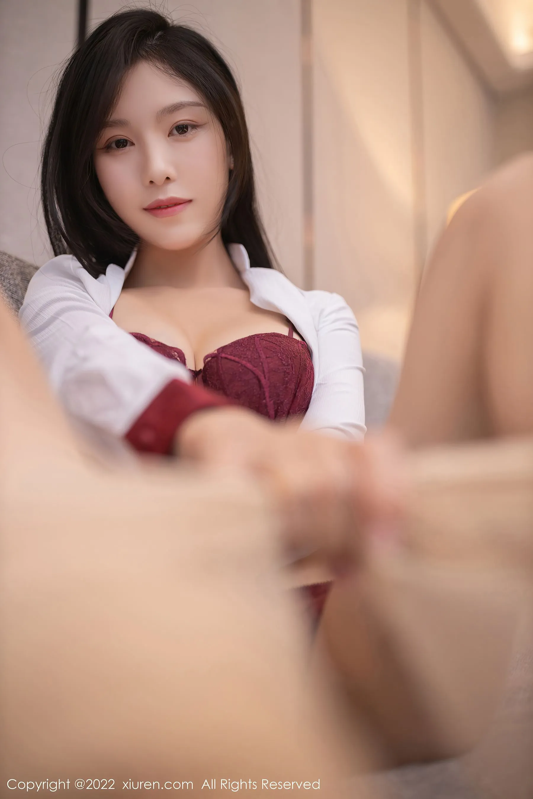  秀人网 No.5485 利世 制服美腿第12张