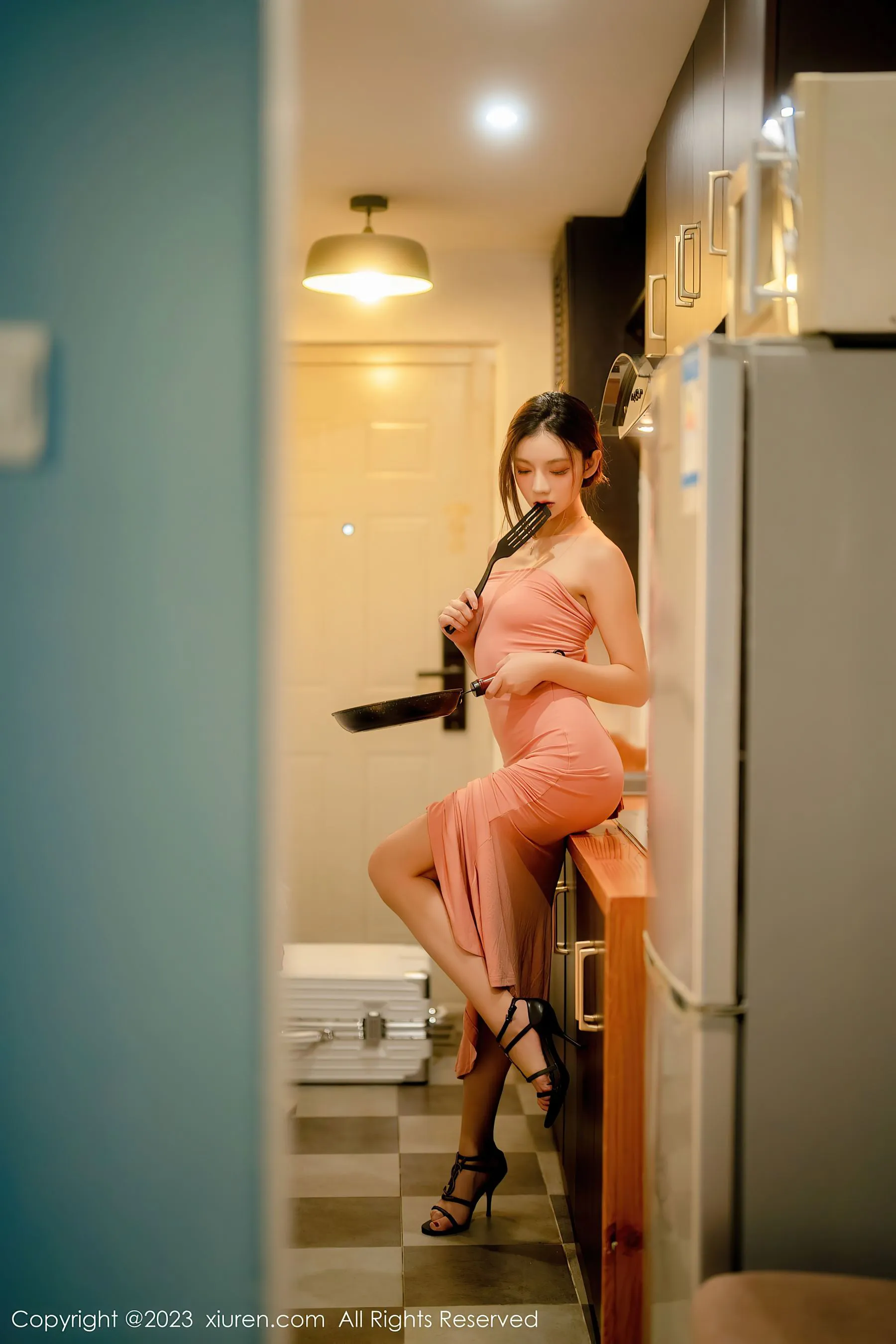  秀人网 No.6437 加朵babe 美腿丝袜第18张