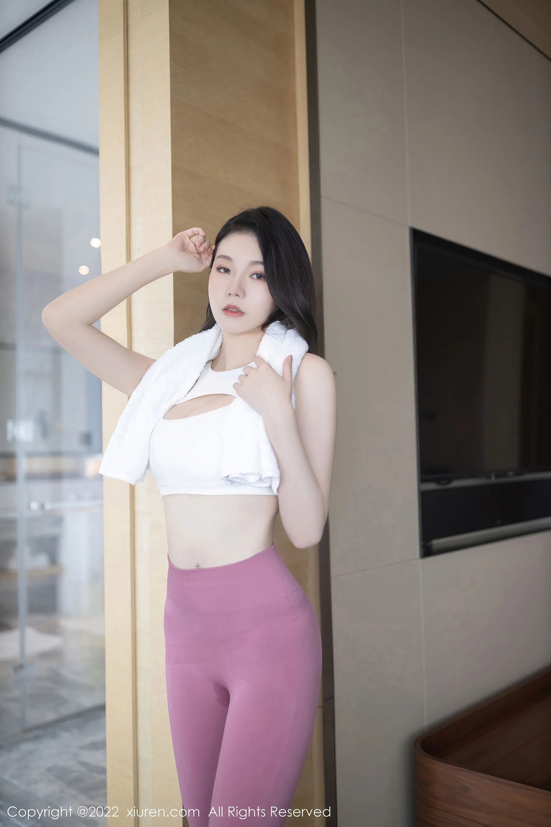  秀人网 No.4988 安然anran 健身美臀第22张