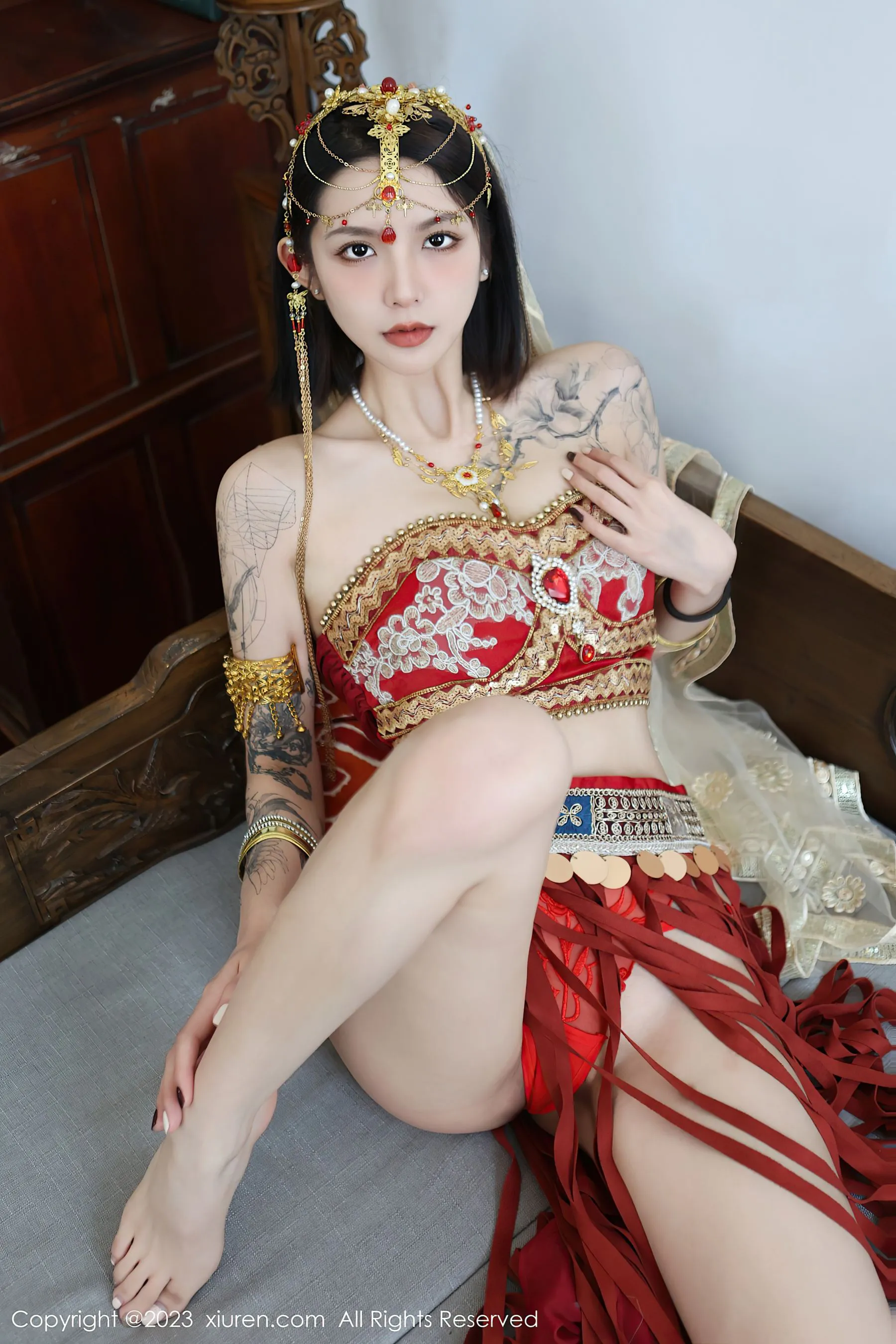  秀人网 No.6240 乔一一 异域风情第10张