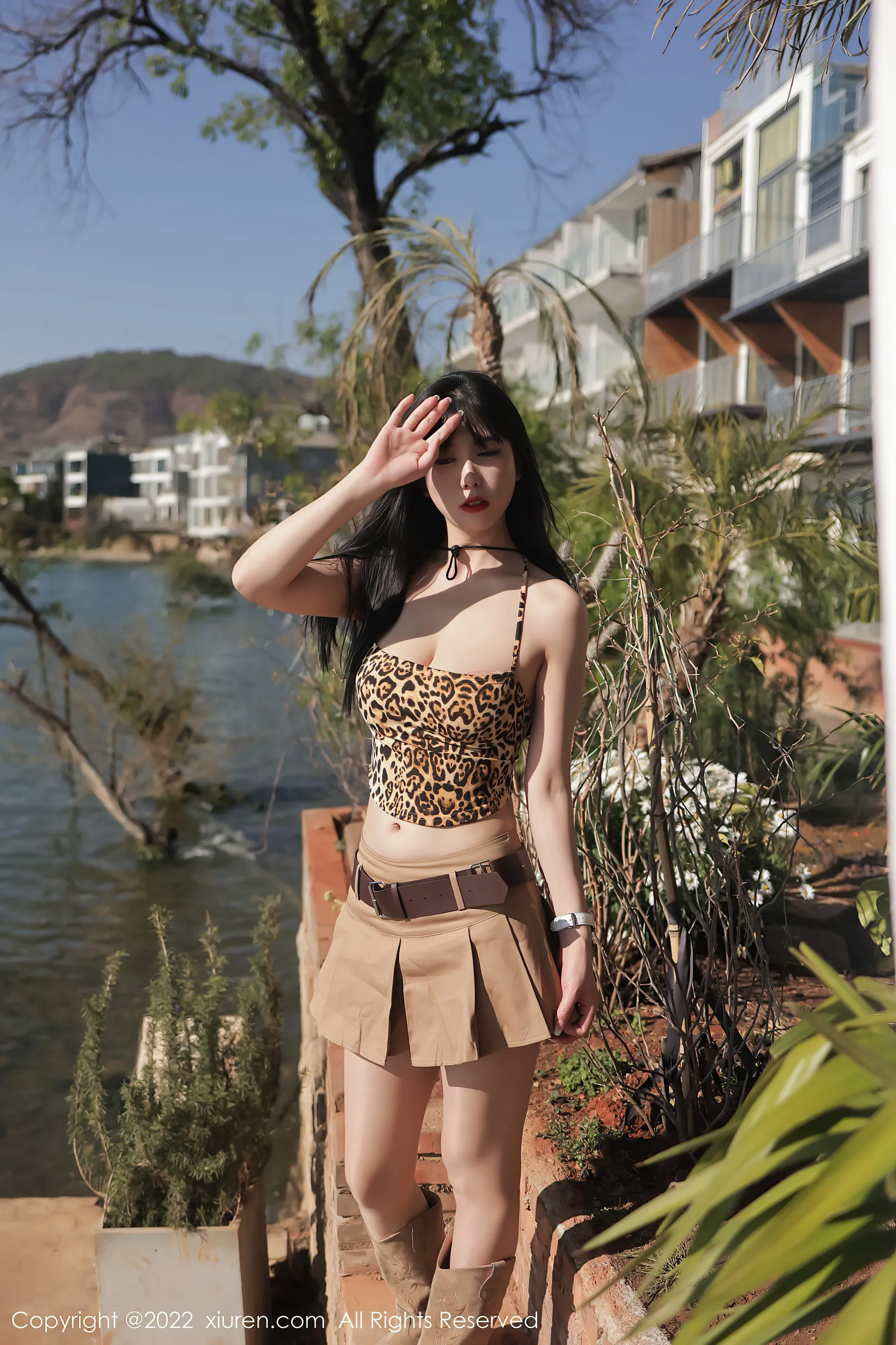  秀人网 No.4715 李雅柔 大理旅拍第4张